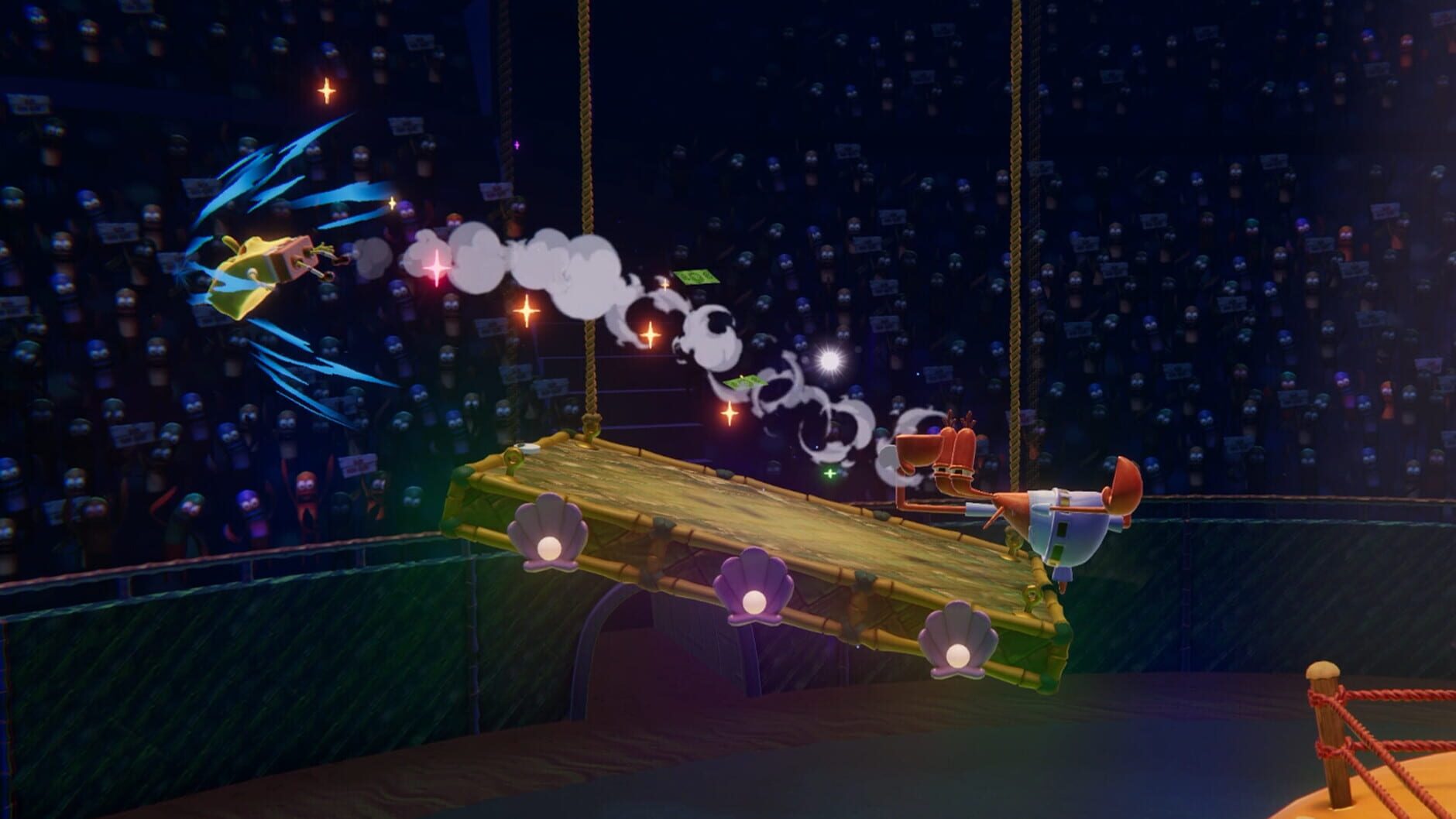 Screenshot for Nickelodeon All-Star Brawl 2: Mr. Krabs Brawl Pack