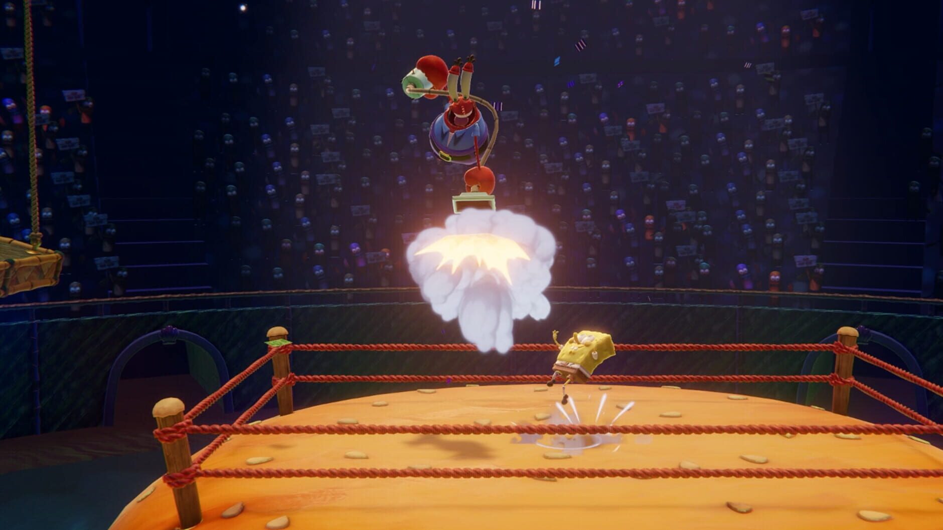 Screenshot for Nickelodeon All-Star Brawl 2: Mr. Krabs Brawl Pack