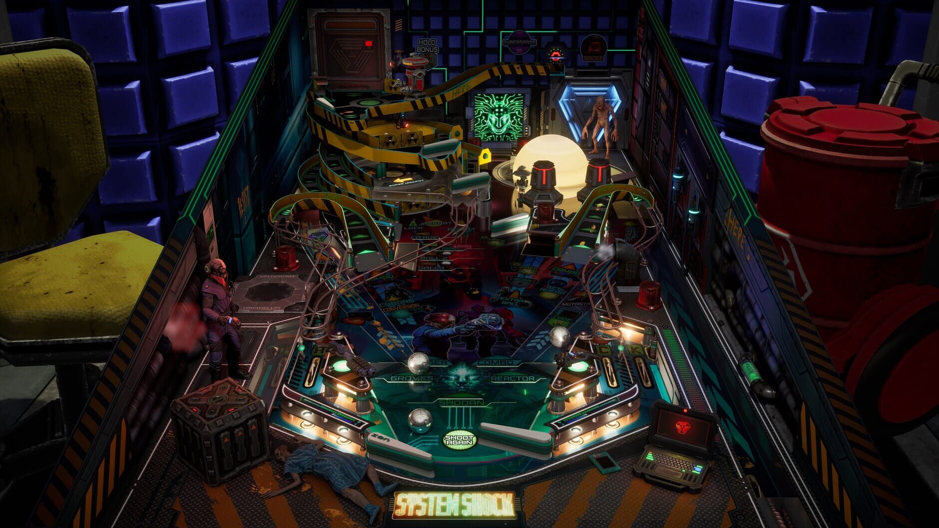 Screenshot for Pinball FX: System Shock Pinball