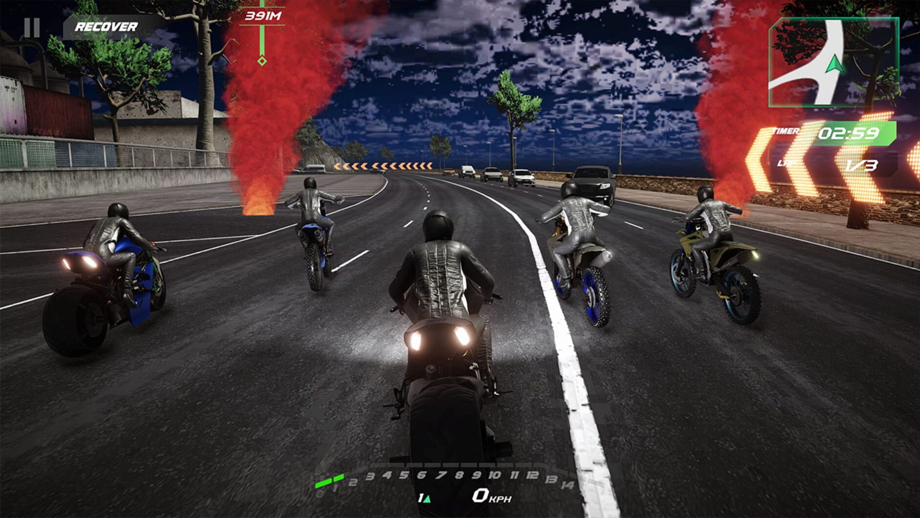 Screenshot for The Bike: Moto Ride Simulator