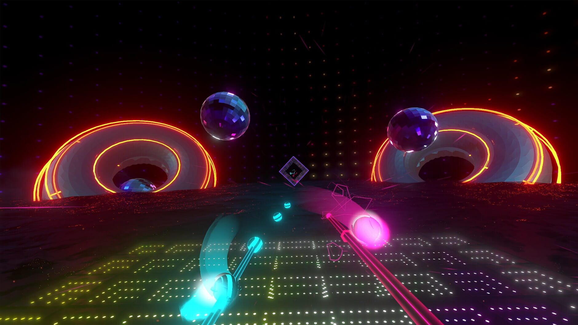 Screenshot for Synth Riders: Cut Capers - "Let's Start Again (Odd Chap Remix)"