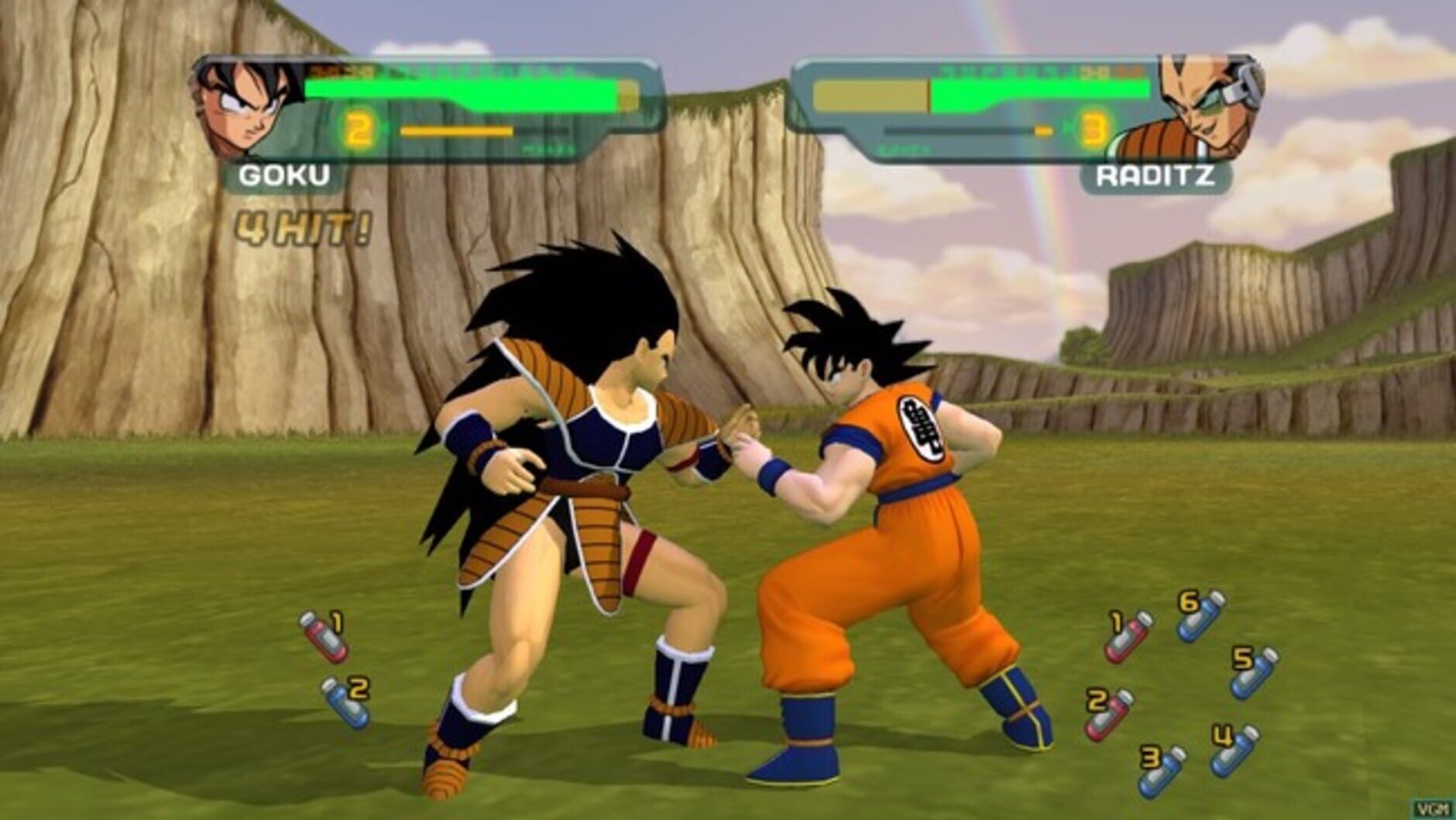 Screenshot for Dragon Ball Z: Budokai HD