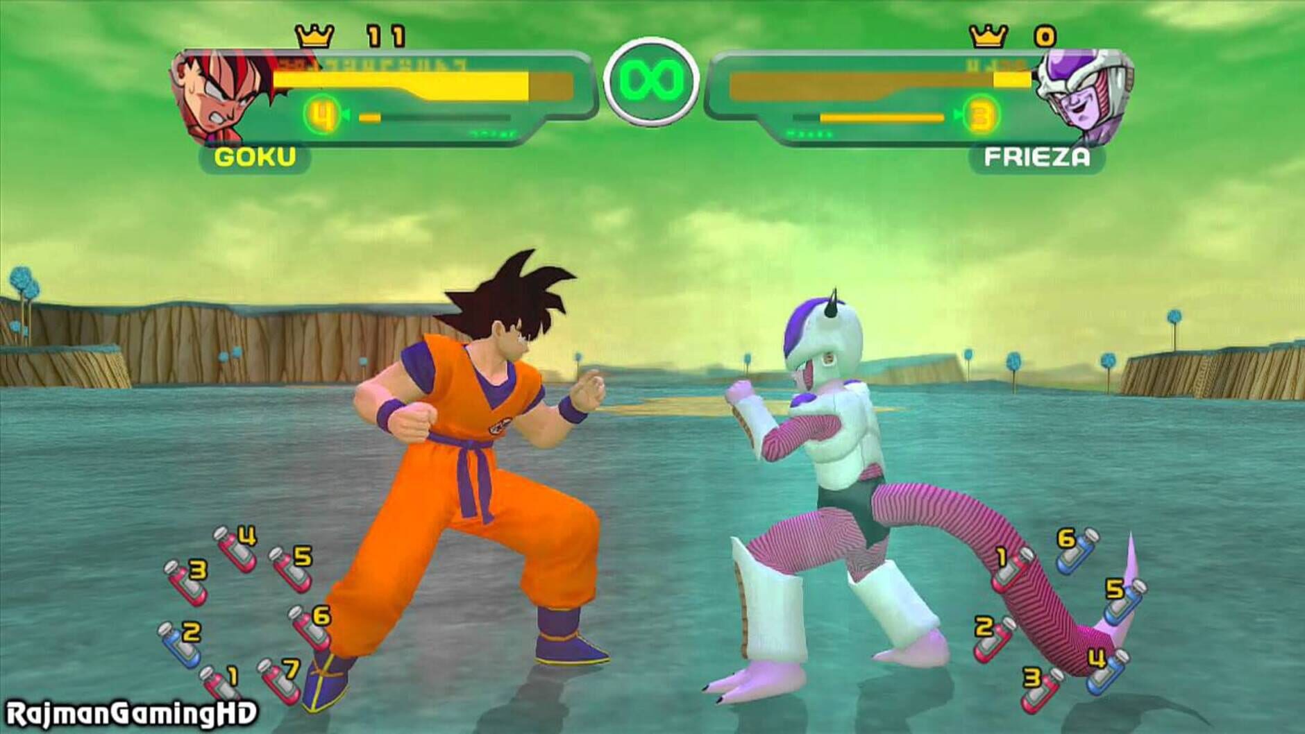 Screenshot for Dragon Ball Z: Budokai HD