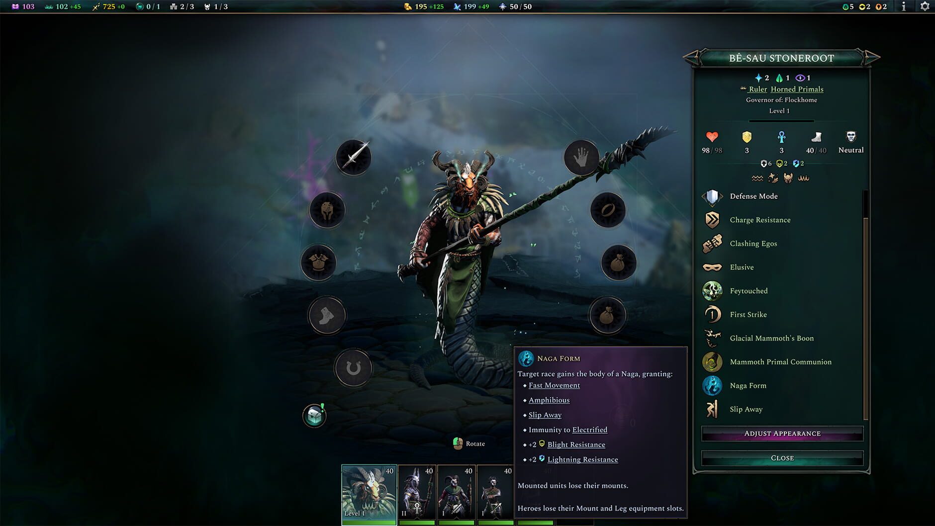 Screenshot for Age of Wonders 4: Primal Fury