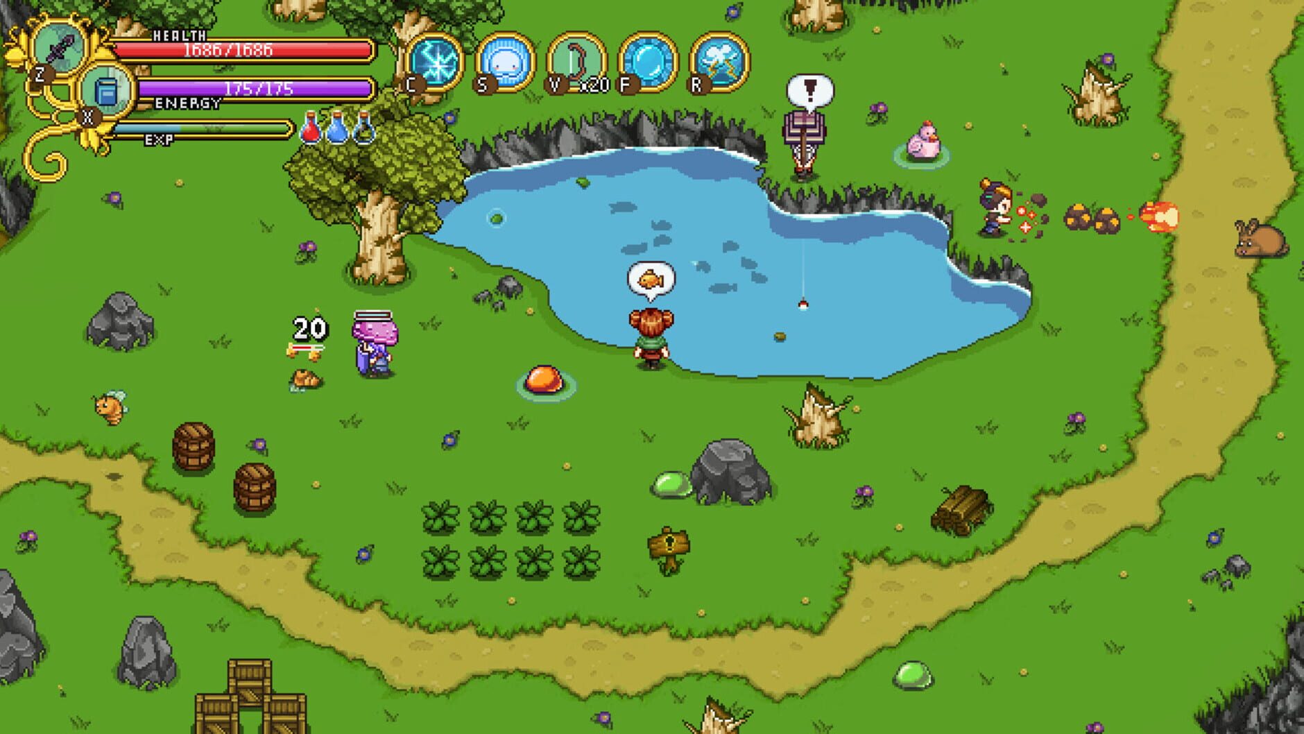 Screenshot for Secrets of Grindea