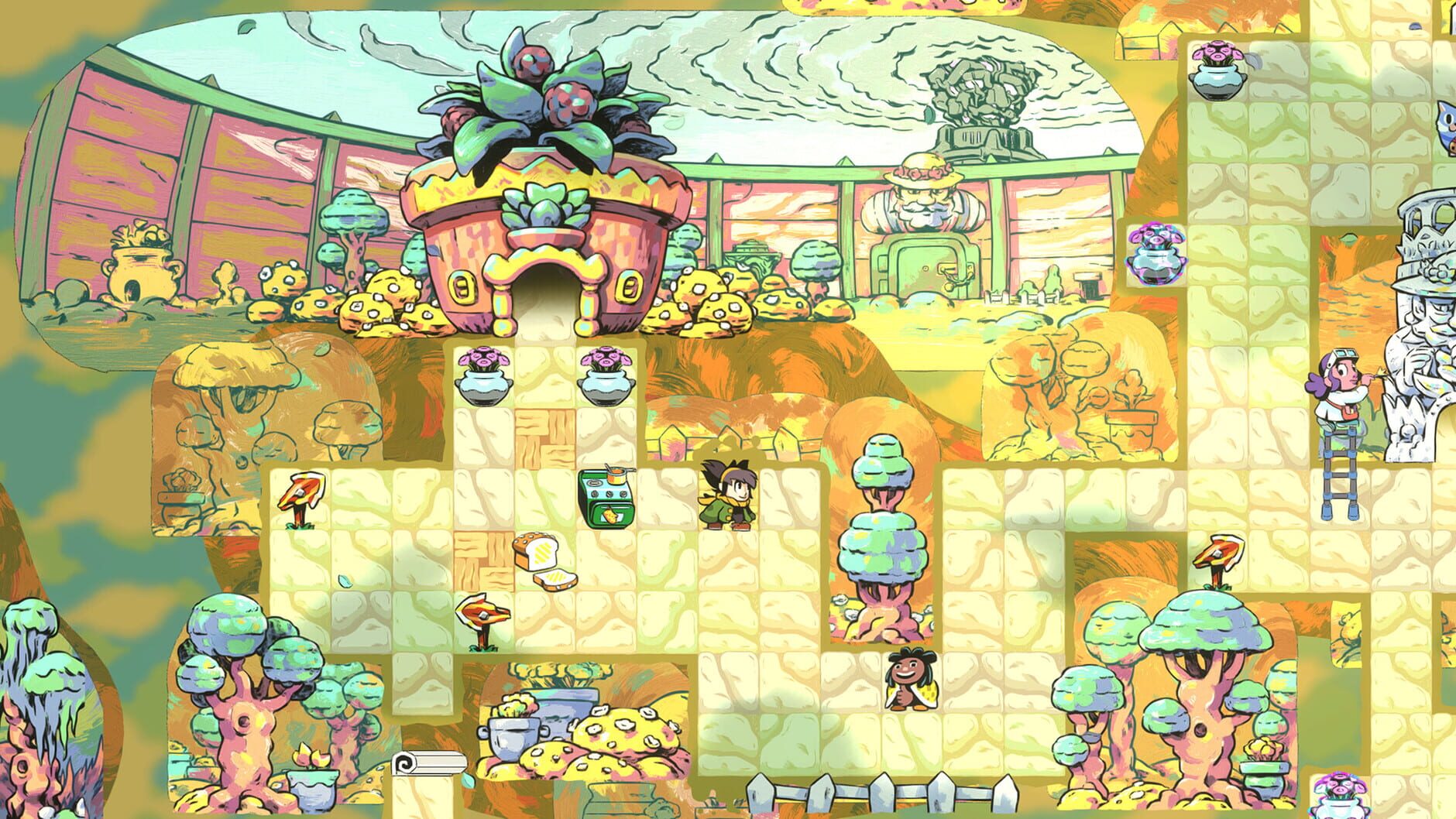 Screenshot for Arranger: A Role-Puzzling Adventure
