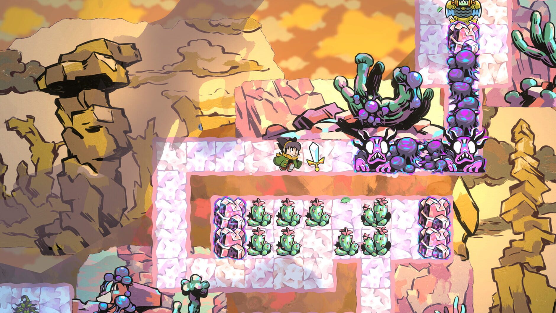 Screenshot for Arranger: A Role-Puzzling Adventure