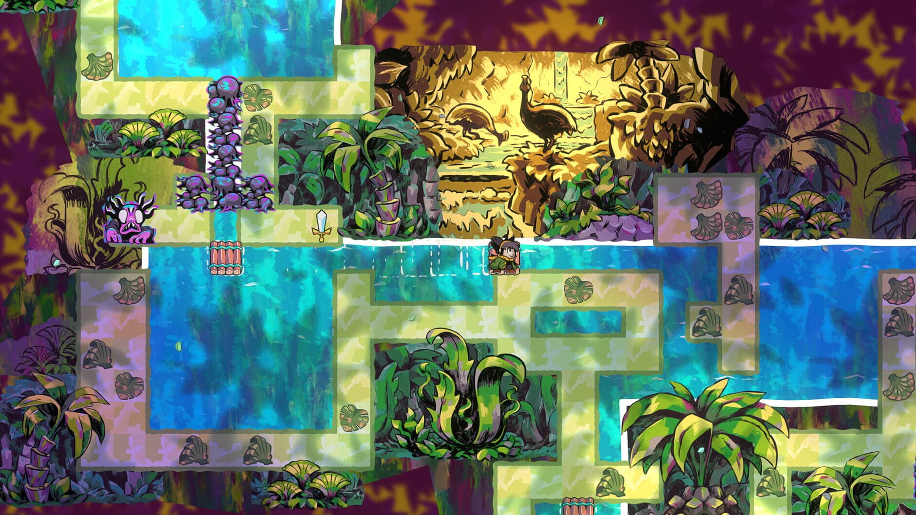Screenshot for Arranger: A Role-Puzzling Adventure