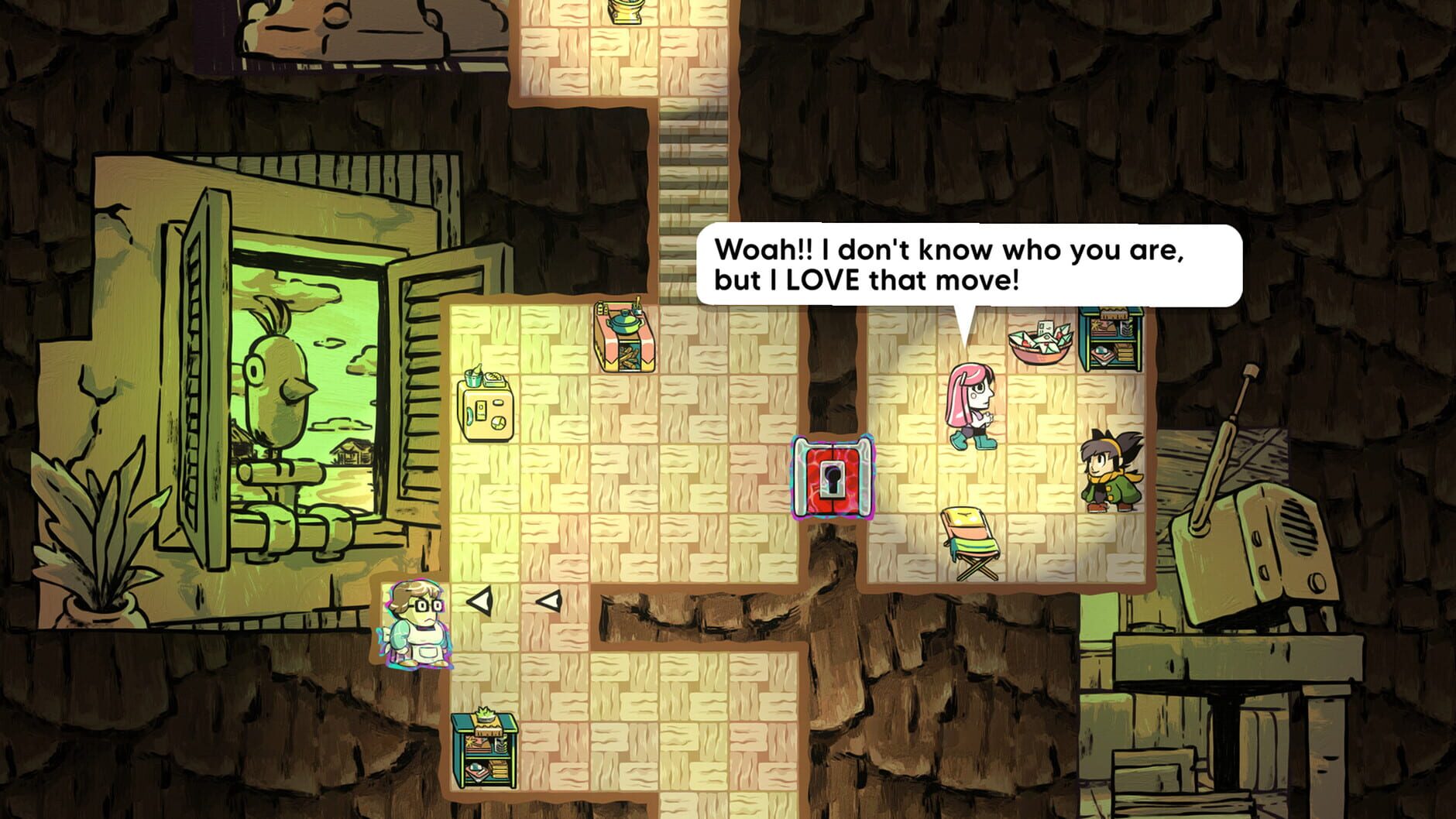 Screenshot for Arranger: A Role-Puzzling Adventure