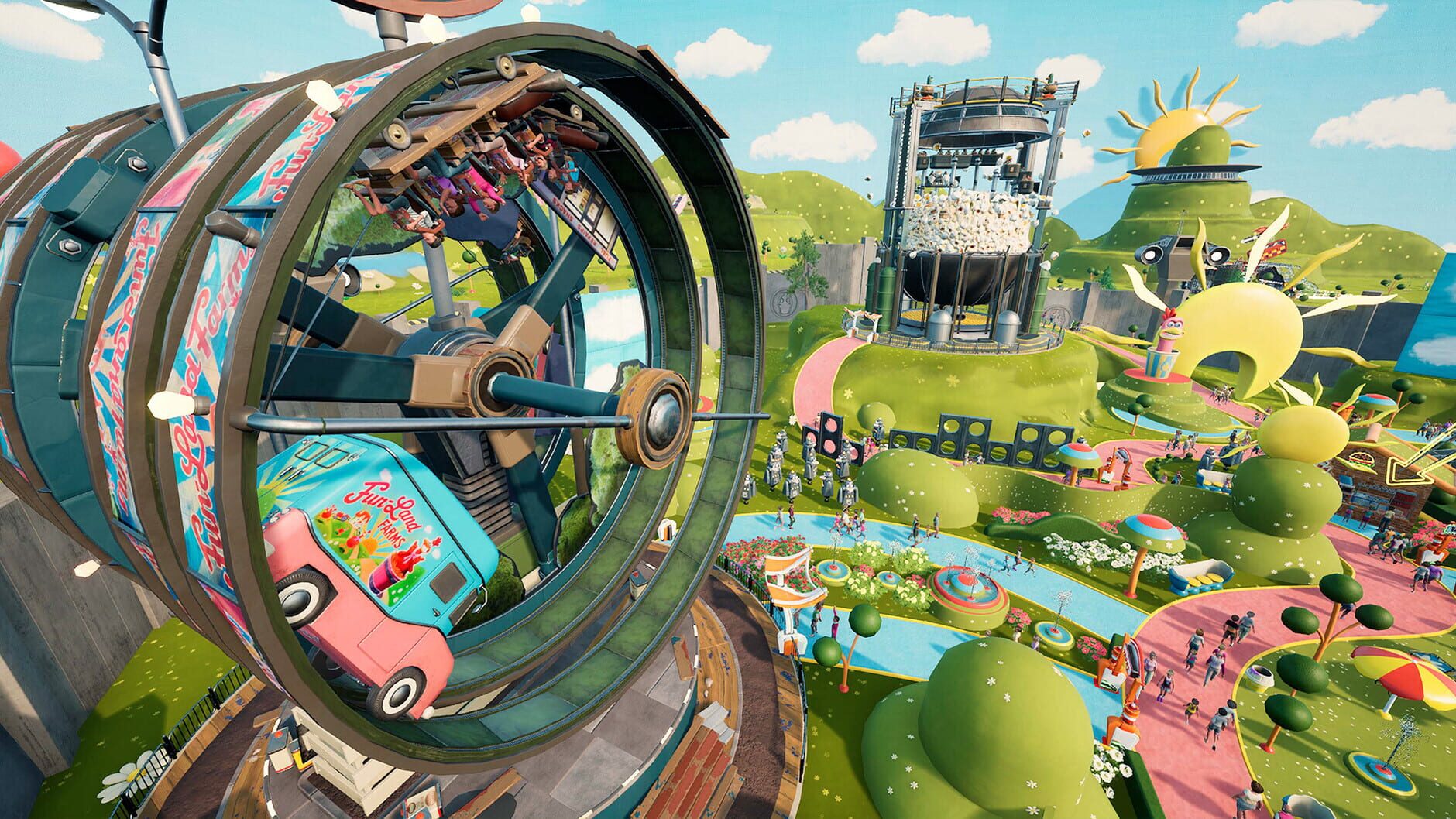 Screenshot for Park Beyond: Chicken Run - Dawn of the Nugget: Theme World