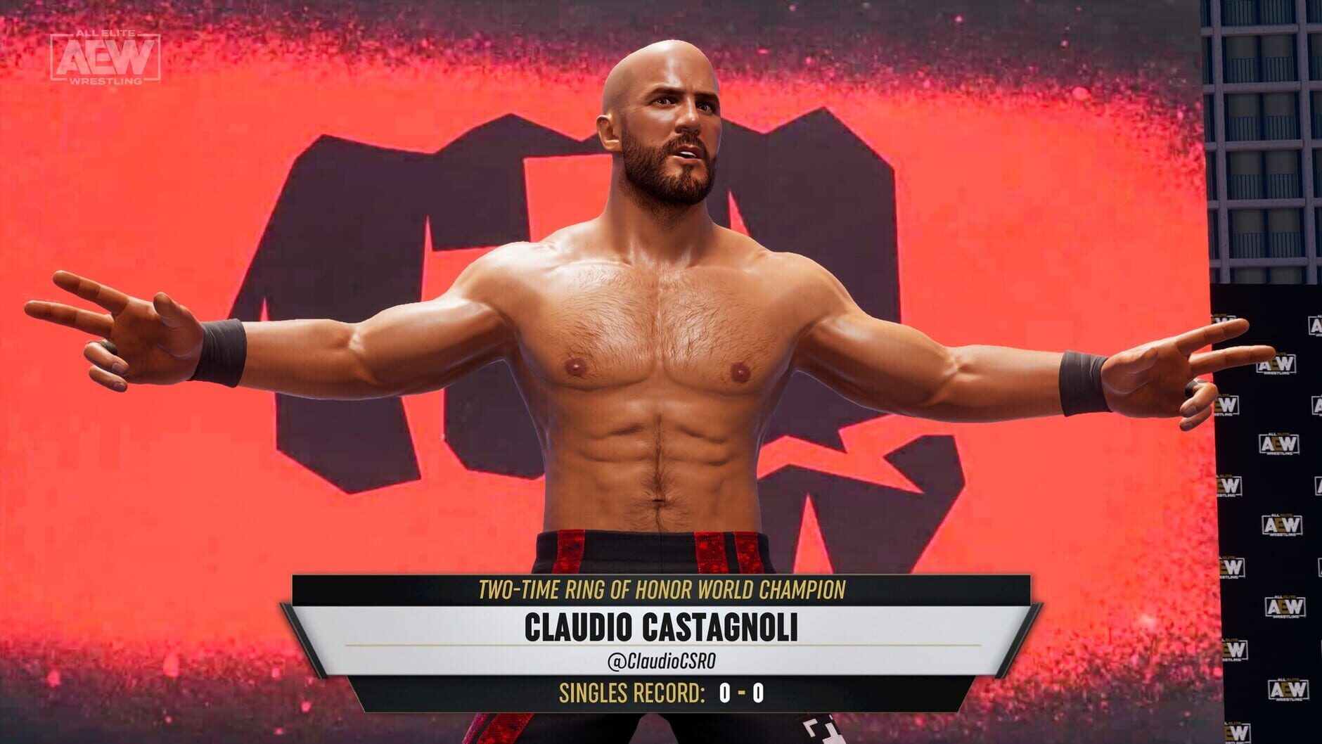 Screenshot for All Elite Wresting: Fight Forever - Giant Swing in the Ring