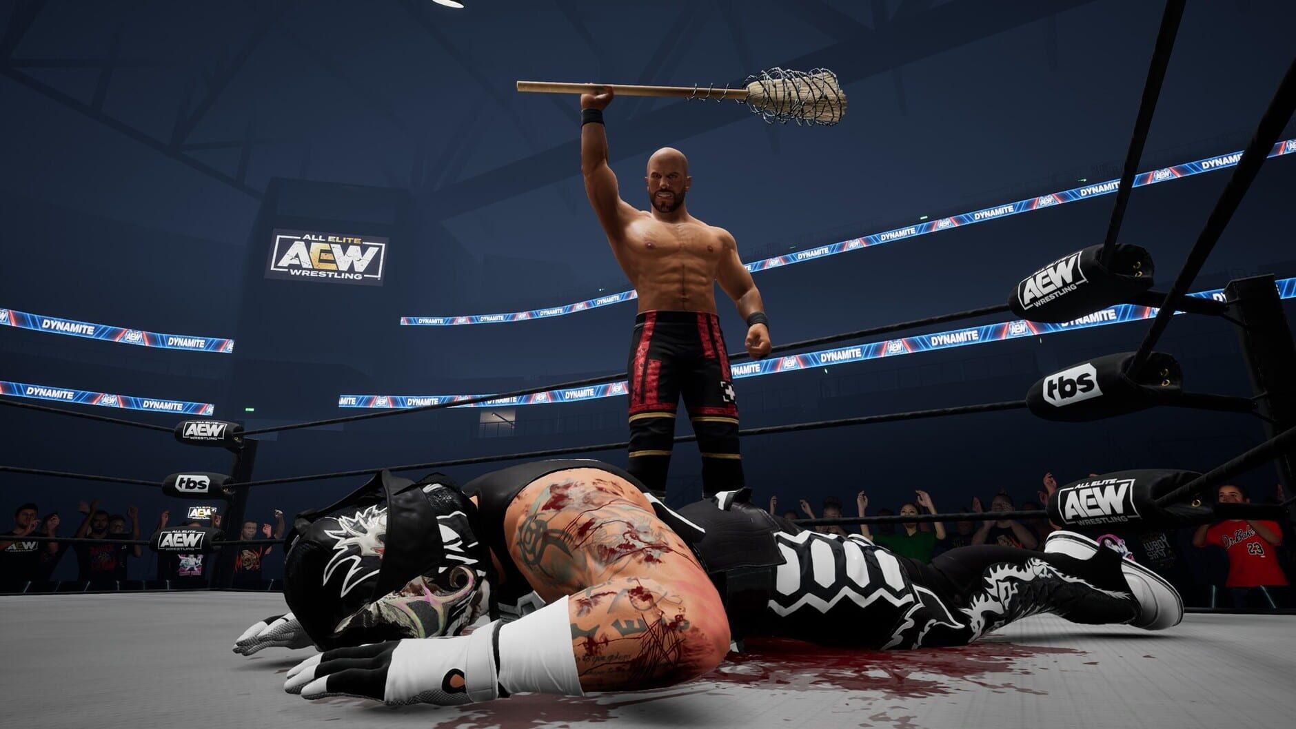 Screenshot for All Elite Wresting: Fight Forever - Giant Swing in the Ring