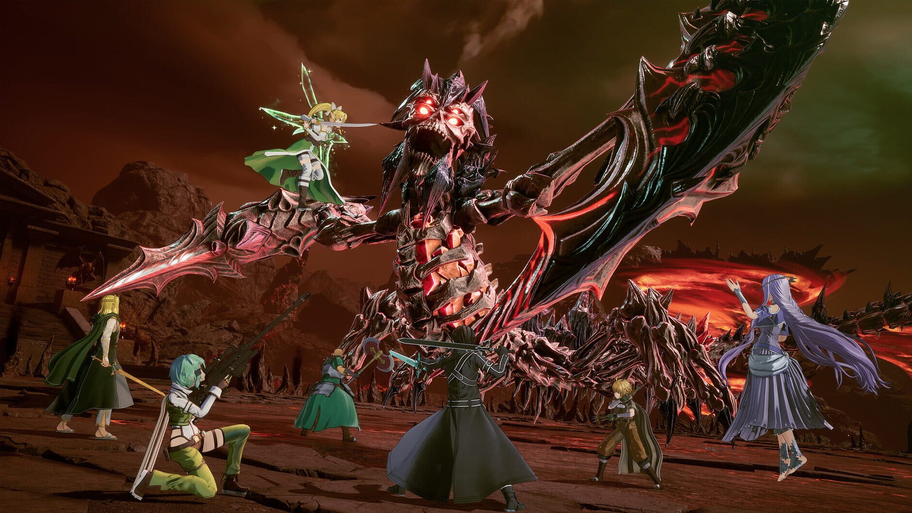 Screenshot for Sword Art Online: Fractured Daydream