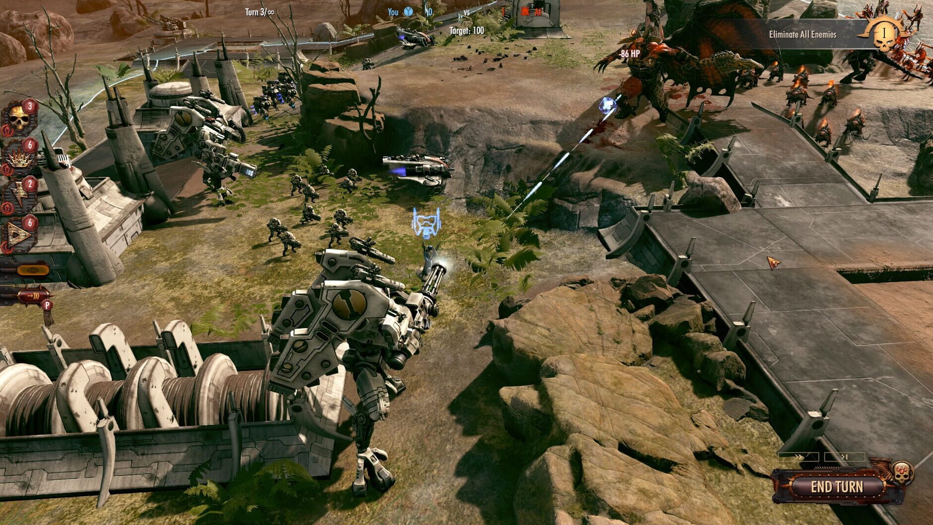 Screenshot for Warhammer 40,000: Battlesector - T'au