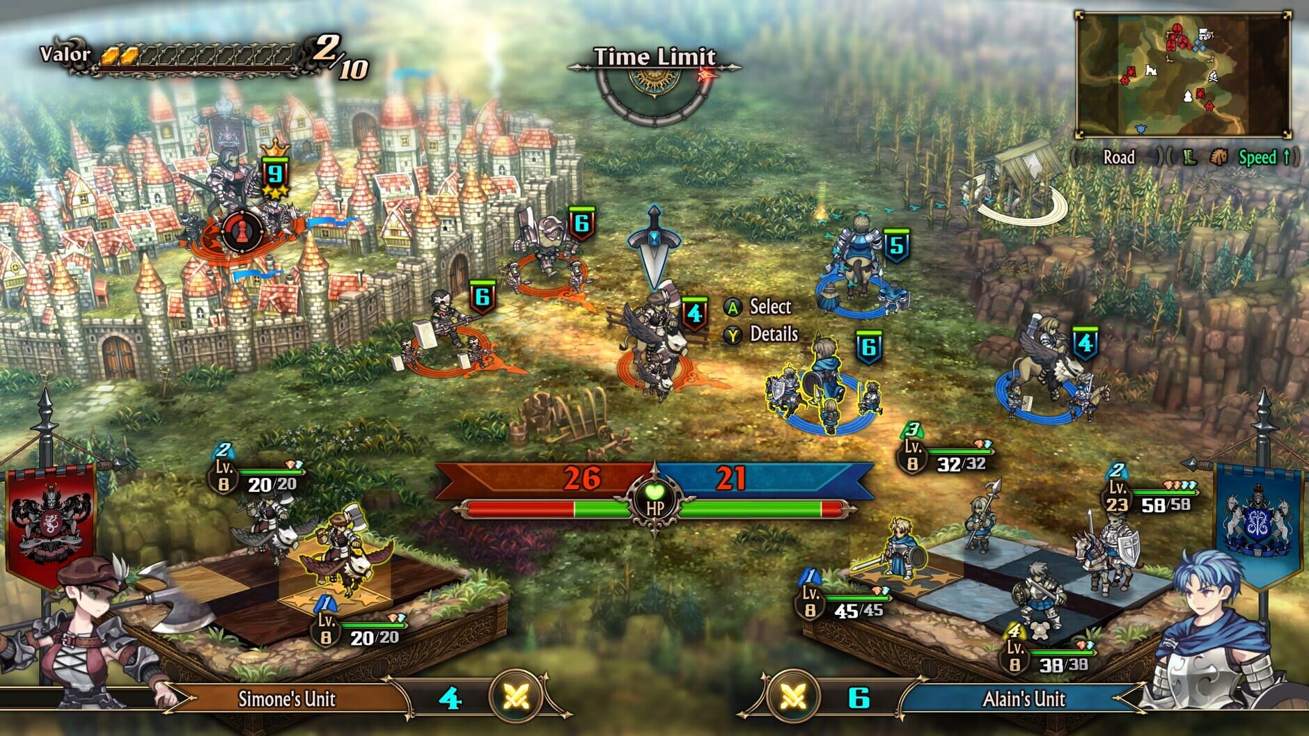 Screenshot for Unicorn Overlord: Monarch Edition