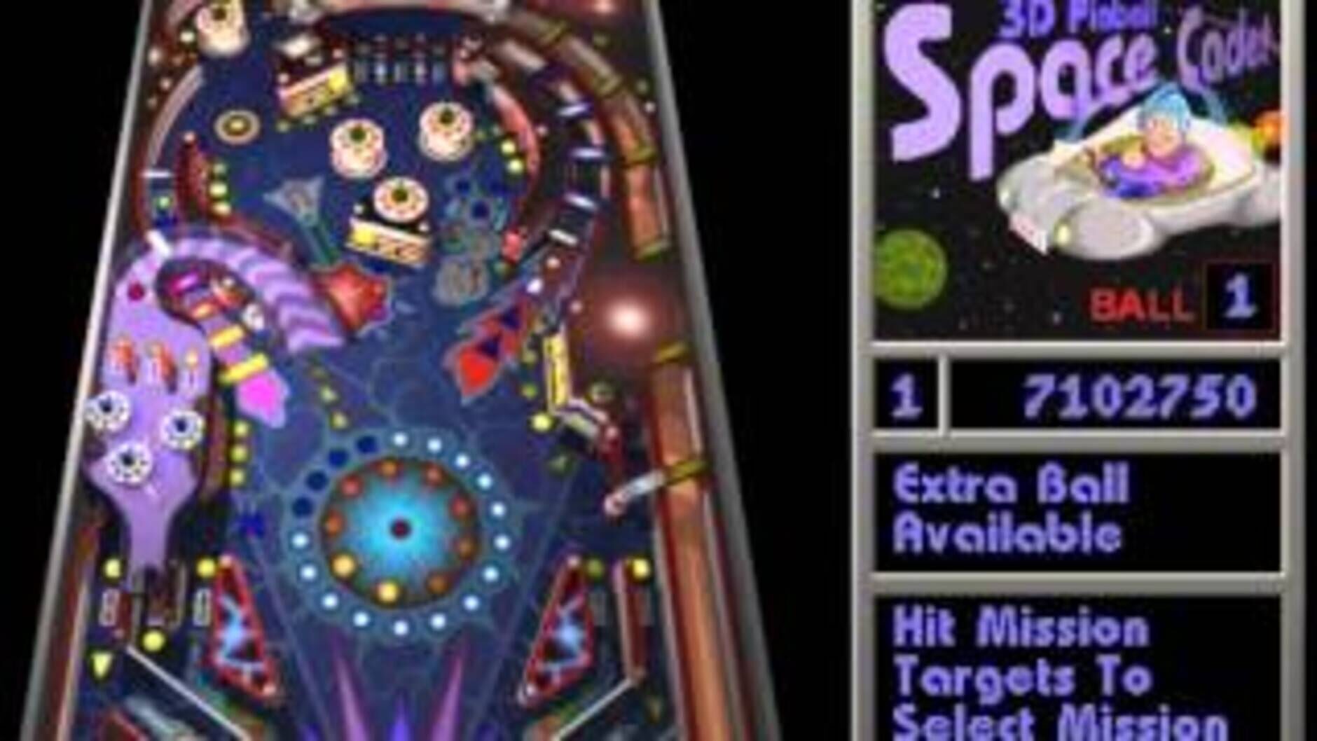 Screenshot for 3D Pinball: Space Cadet
