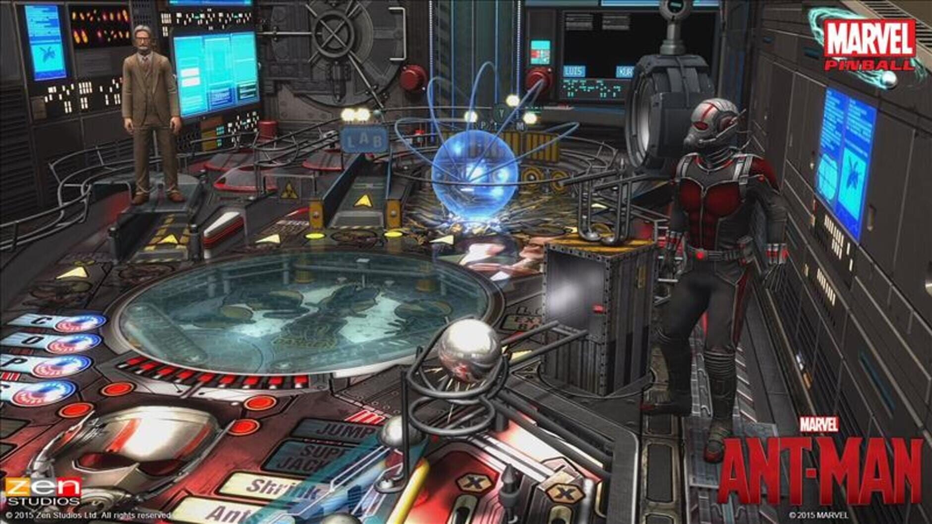 Screenshot for Pinball FX2: Marvel's Ant-Man