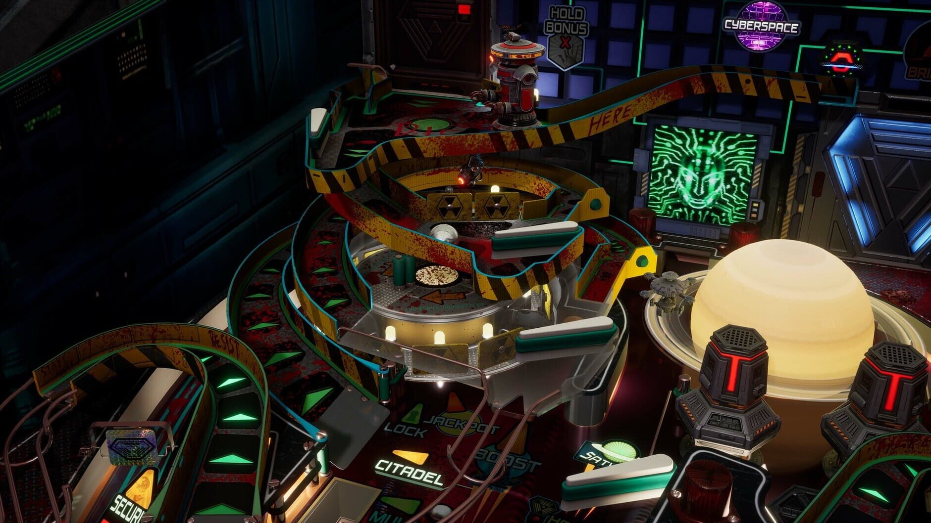 Screenshot for Pinball M: System Shock Pinball