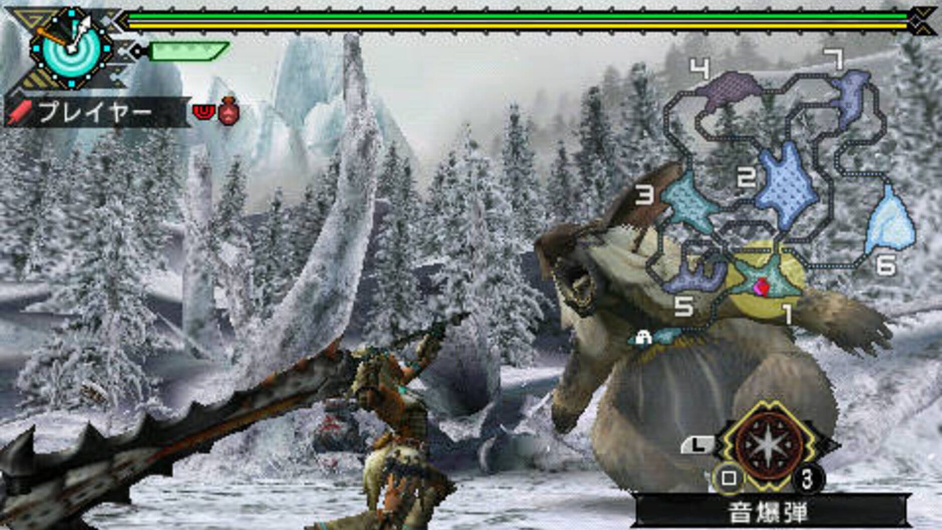 Screenshot for Monster Hunter Portable 3rd