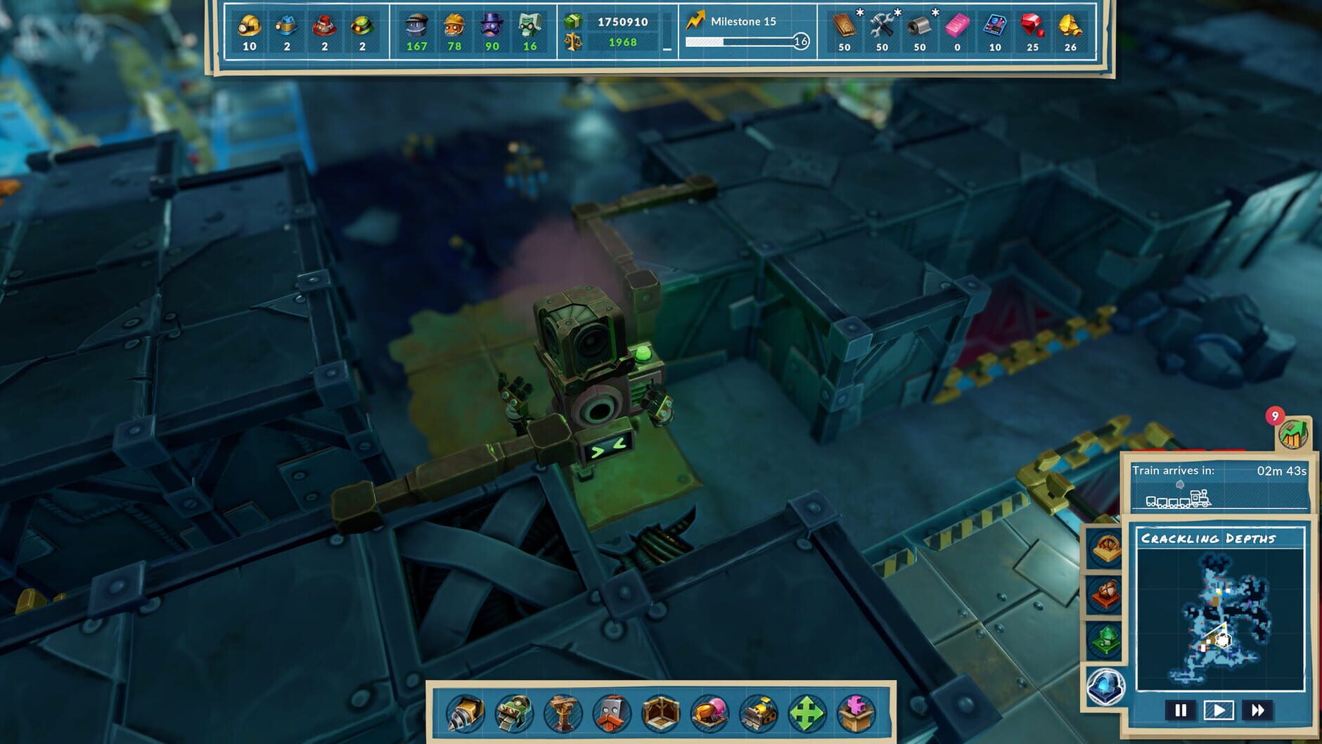 Screenshot for SteamWorld Build: Mechanized
