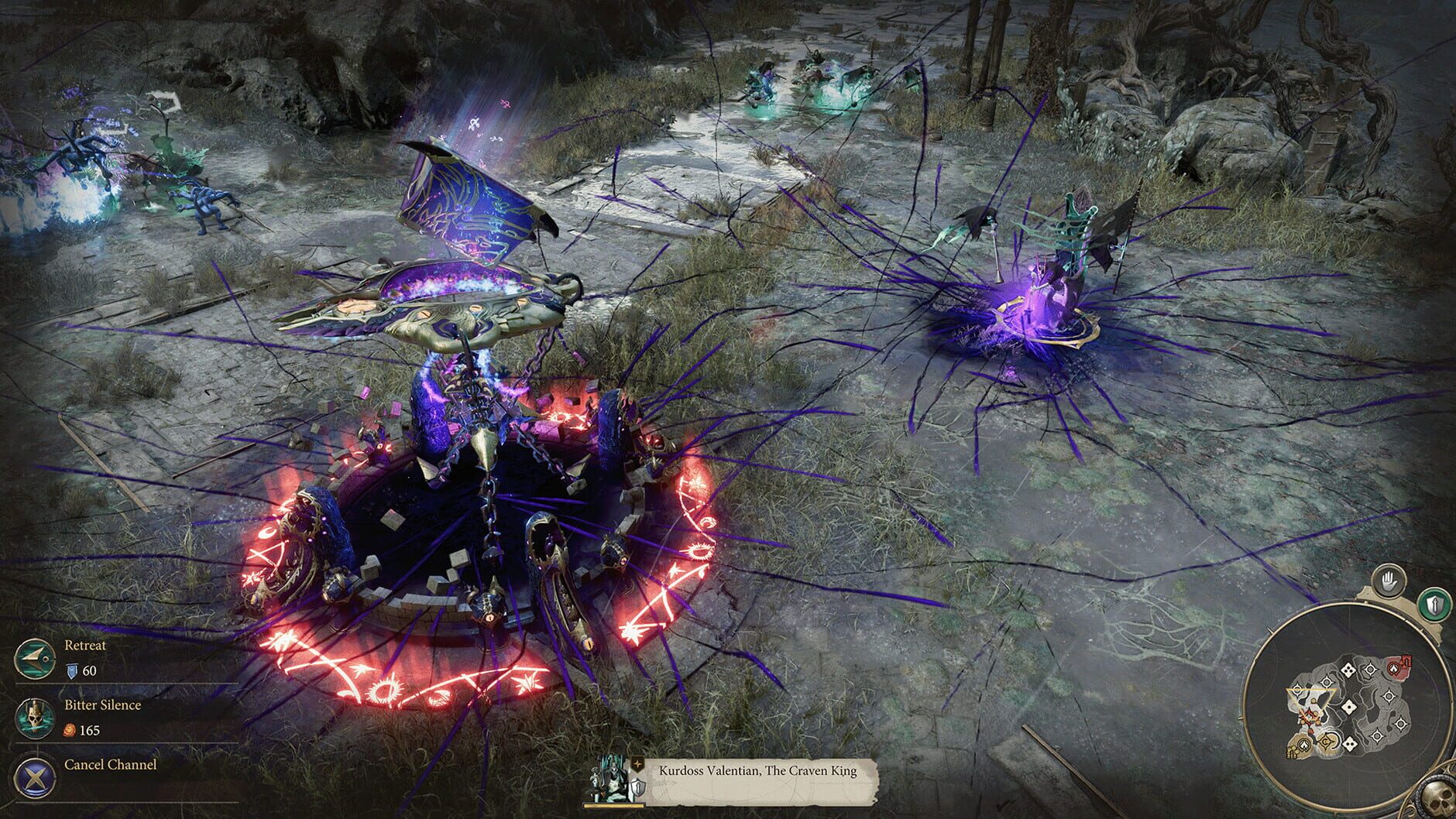 Screenshot for Warhammer Age of Sigmar: Realms of Ruin - Kurdoss Valentian, The Craven King