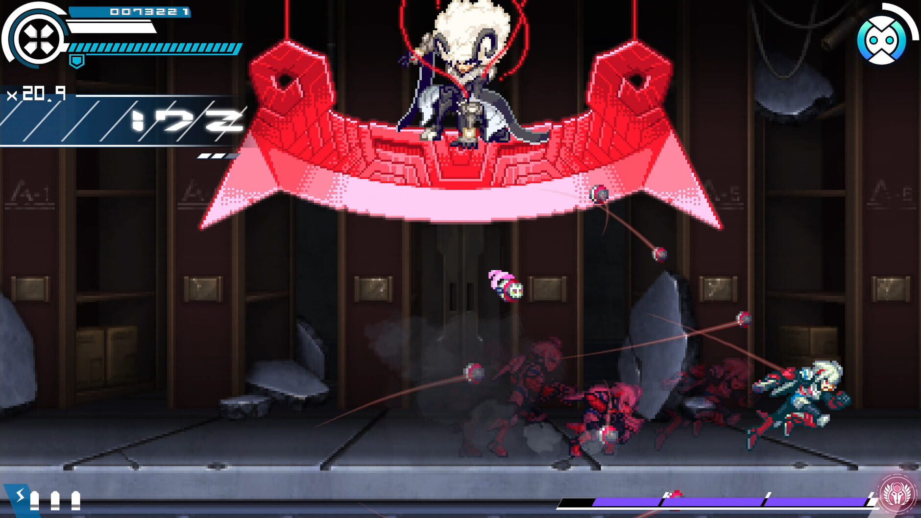 Screenshot for Gunvolt Chronicles: Luminous Avenger iX