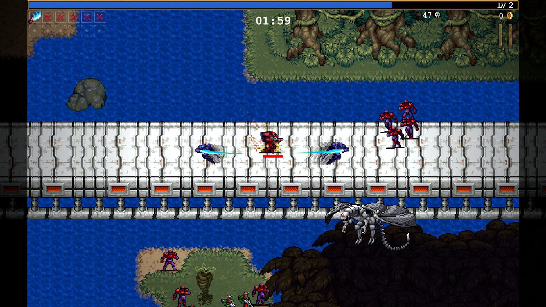 Screenshot for Vampire Survivors: Operation Guns