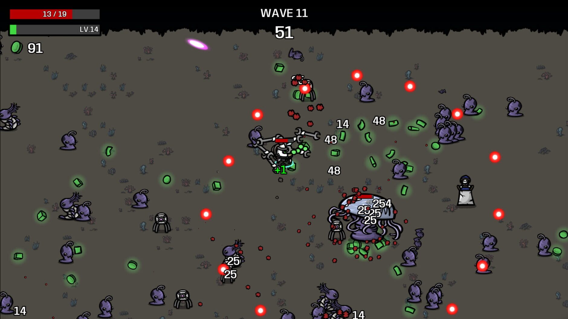 Screenshot for Brotato: Abyssal Terrors