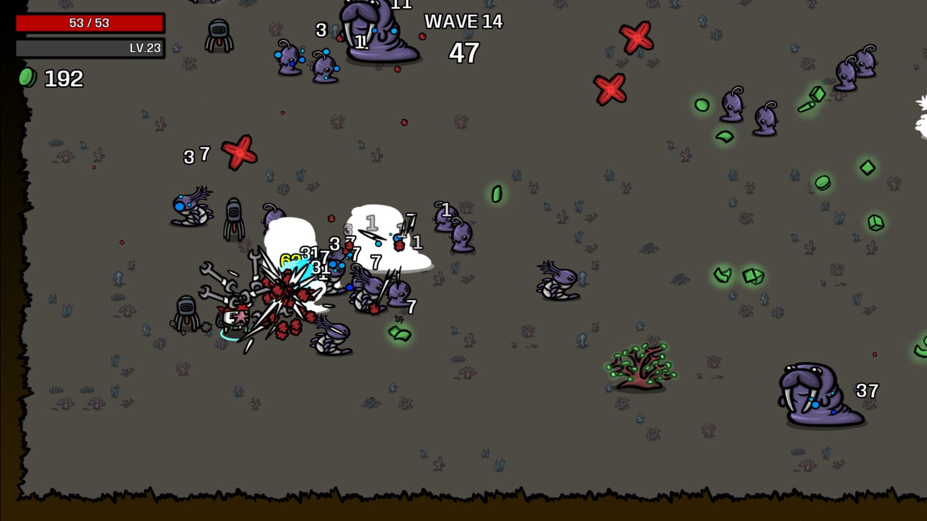 Screenshot for Brotato: Abyssal Terrors