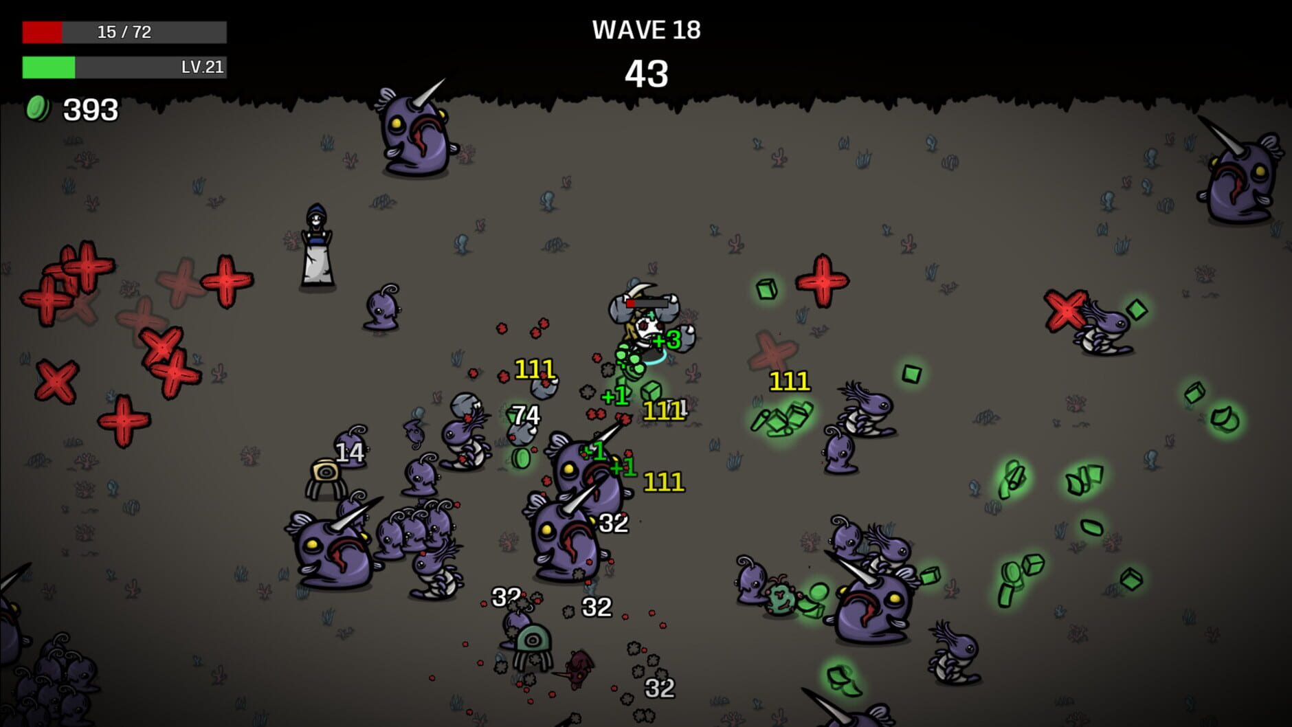 Screenshot for Brotato: Abyssal Terrors