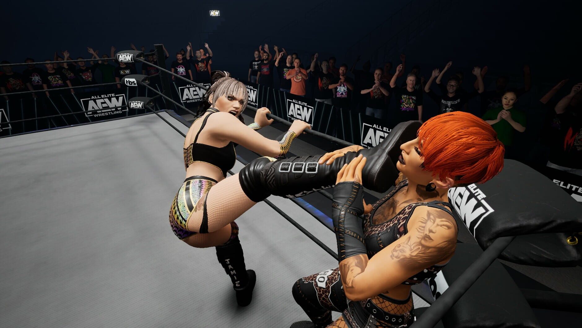 Screenshot for All Elite Wrestling: Fight Forever - Hayter's Gunna Game