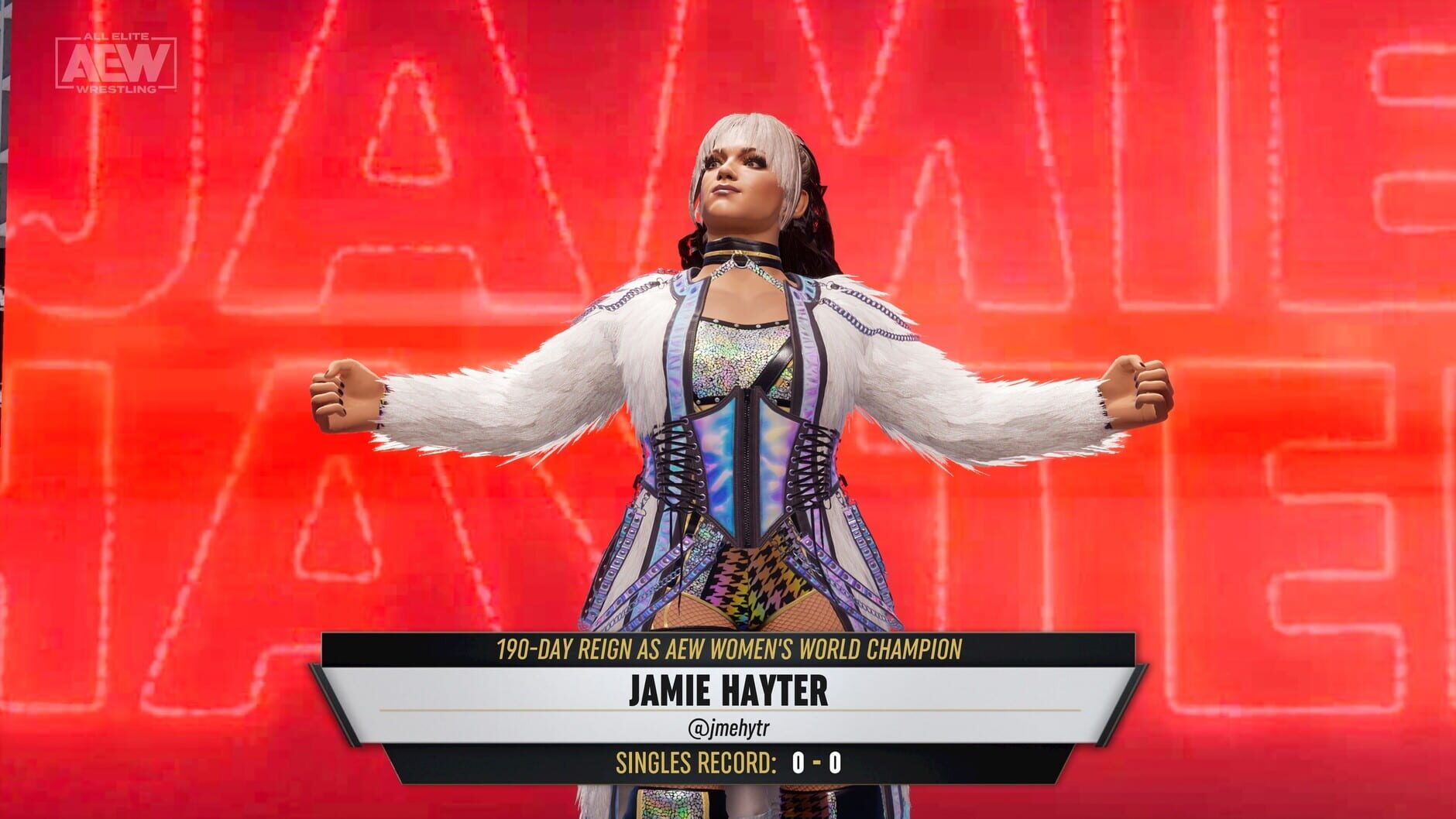 Screenshot for All Elite Wrestling: Fight Forever - Hayter's Gunna Game