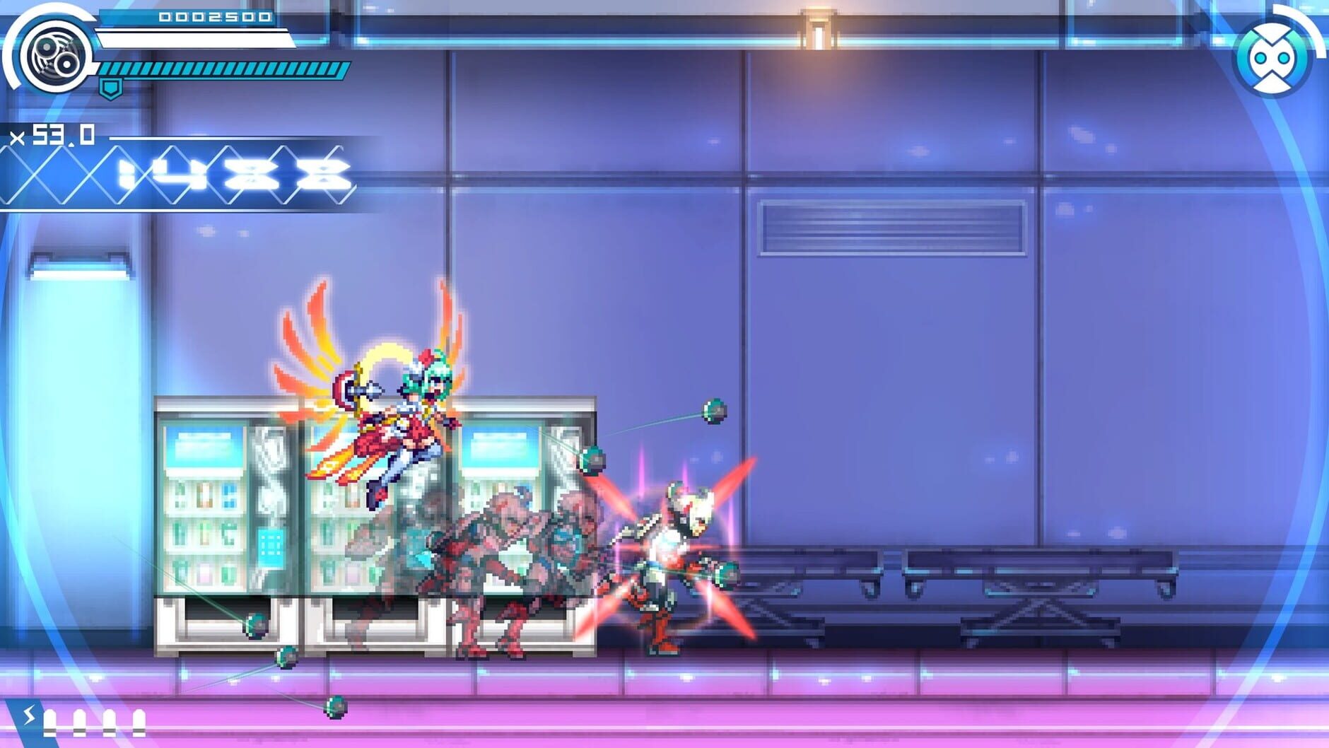 Screenshot for Gunvolt Chronicles: Luminous Avenger iX - Extra Song: "Raison d'être"