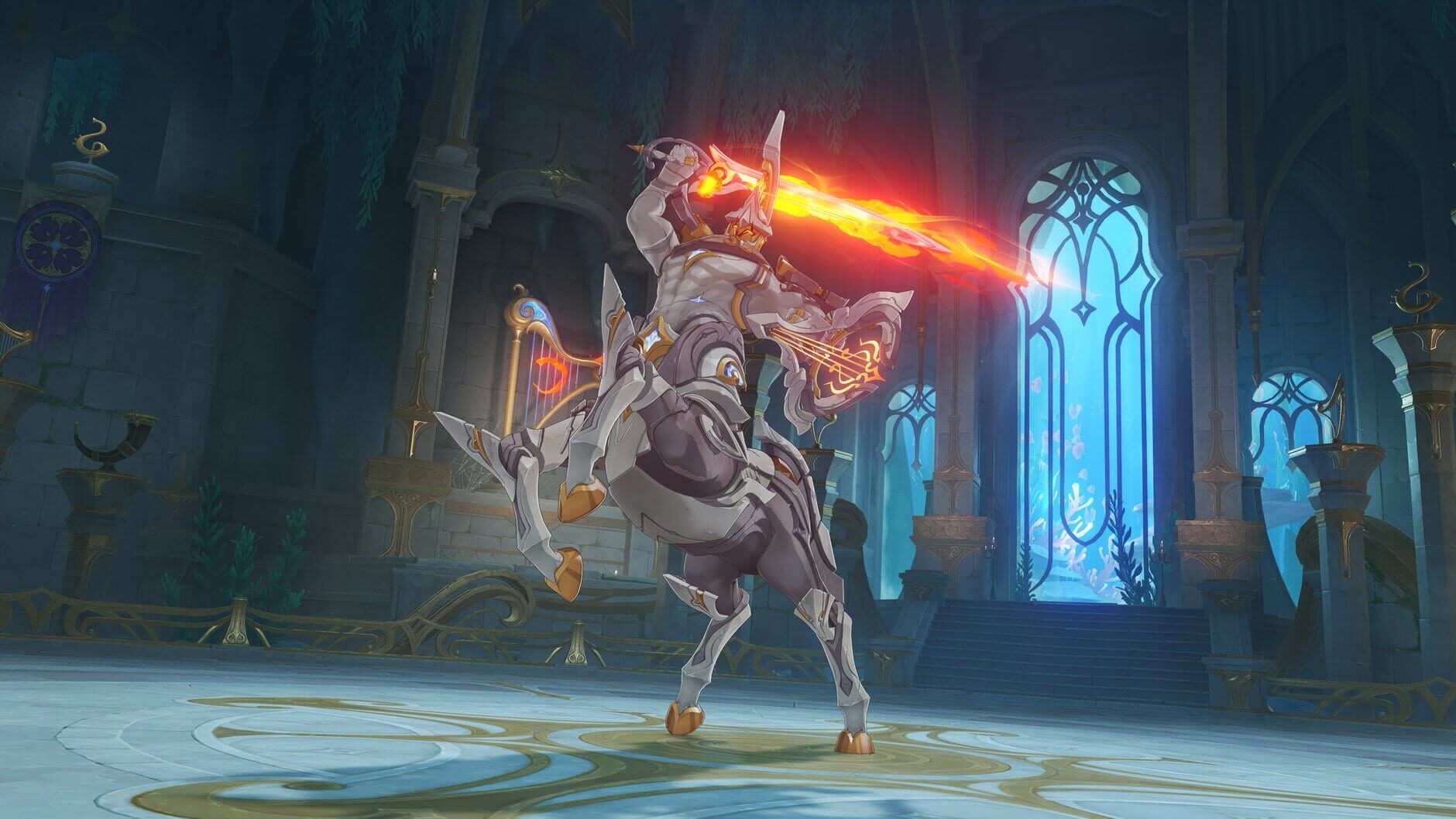 Screenshot for Genshin Impact: Two Worlds Aflame, the Crimson Night Fades