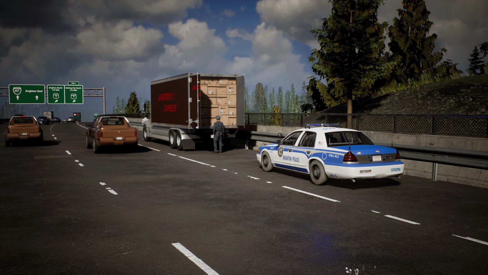 Screenshot for Police Simulator: Patrol Officers - Highway Patrol Expansion