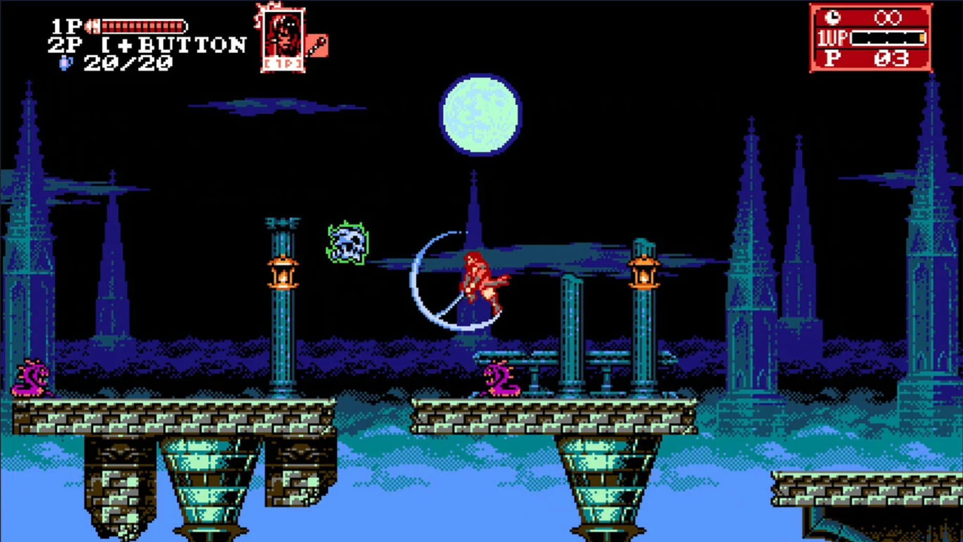 Screenshot for Bloodstained: Curse of the Moon 2