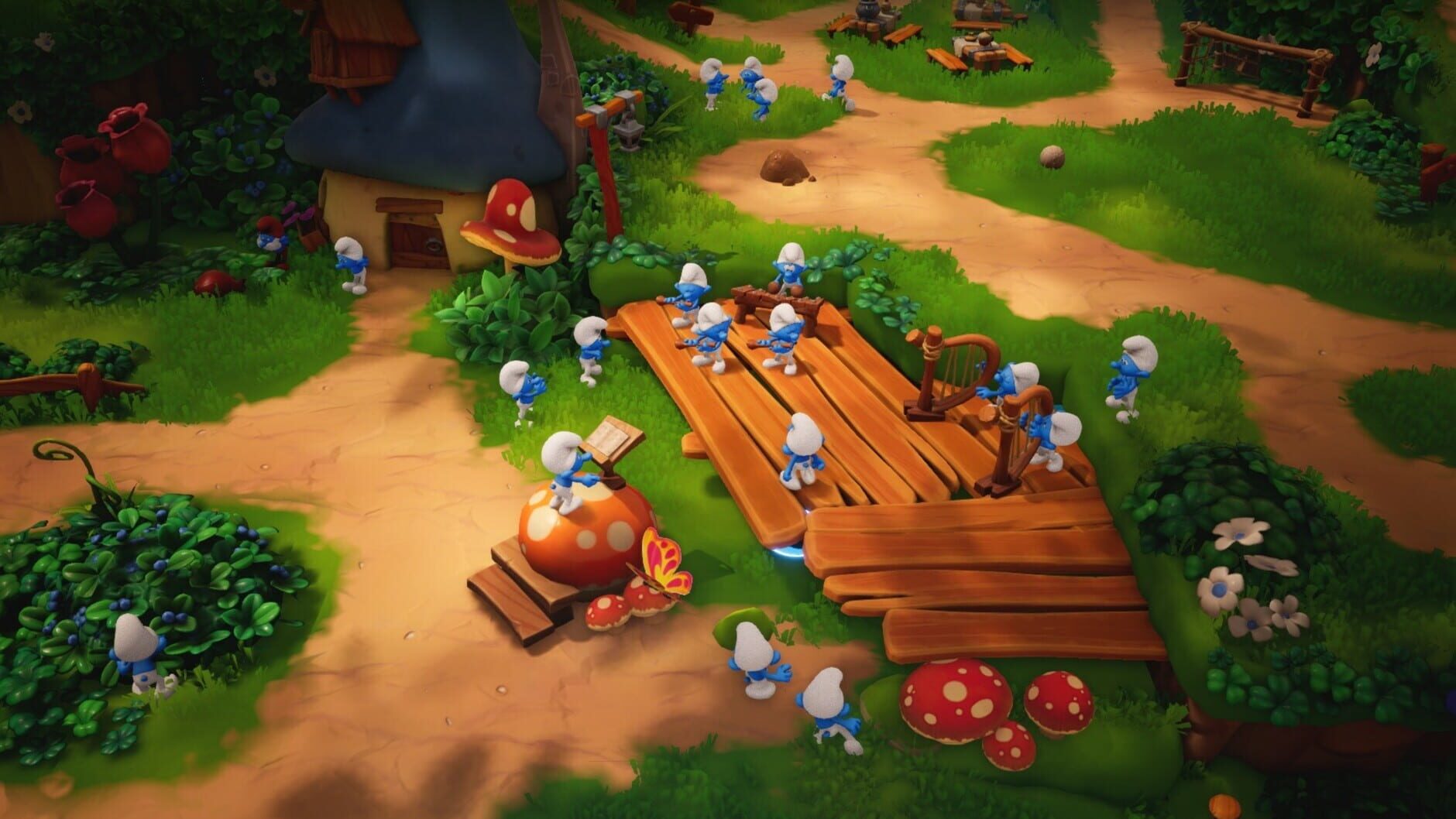 Screenshot for The Smurfs: Dreams