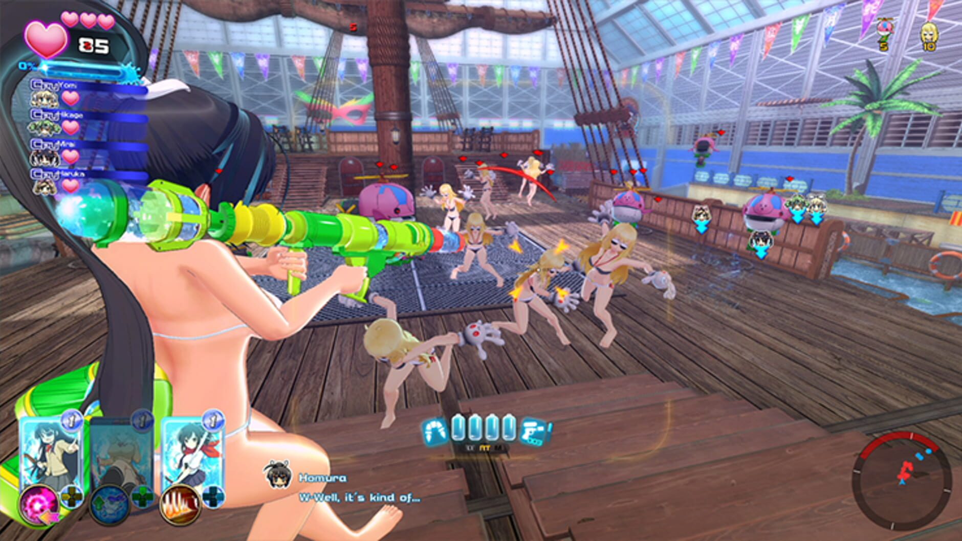Screenshot for Senran Kagura: Peach Beach Splash - Sexy Soaker Edition