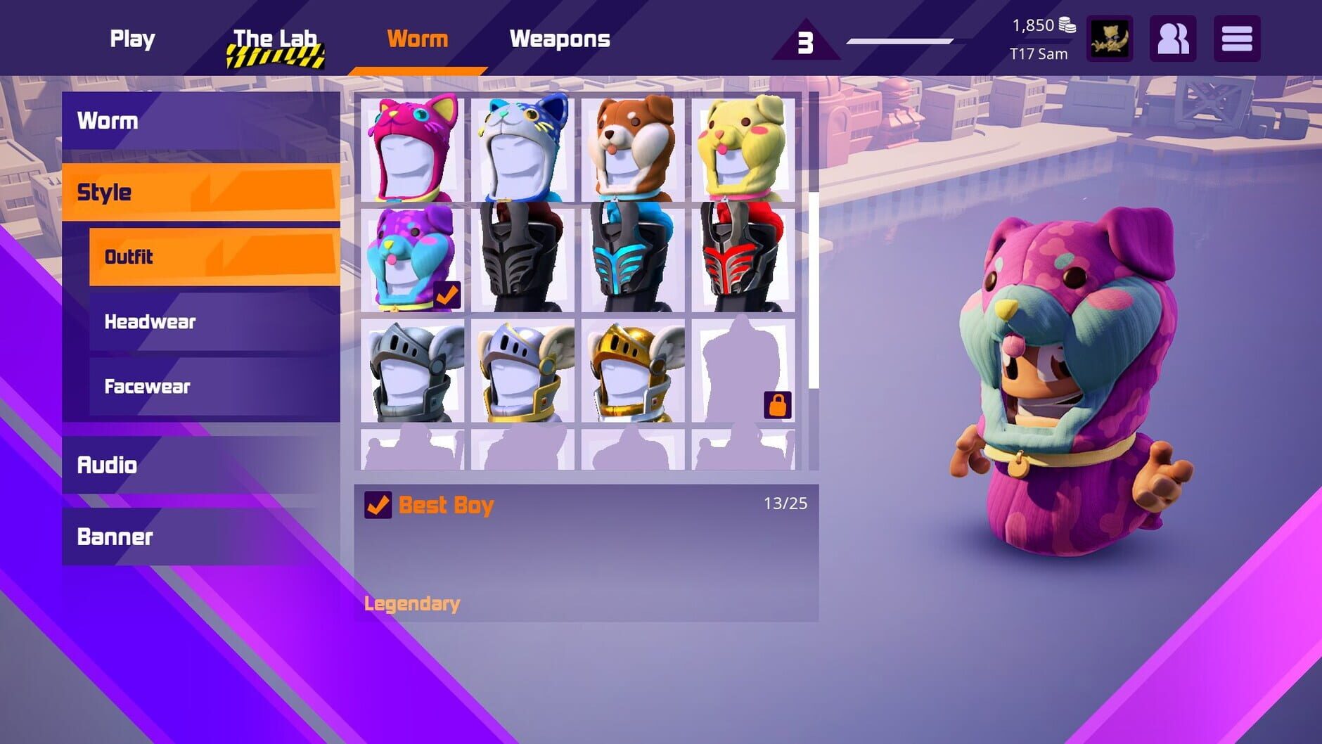 Screenshot for Worms Rumble: Cats & Dogs Double Pack