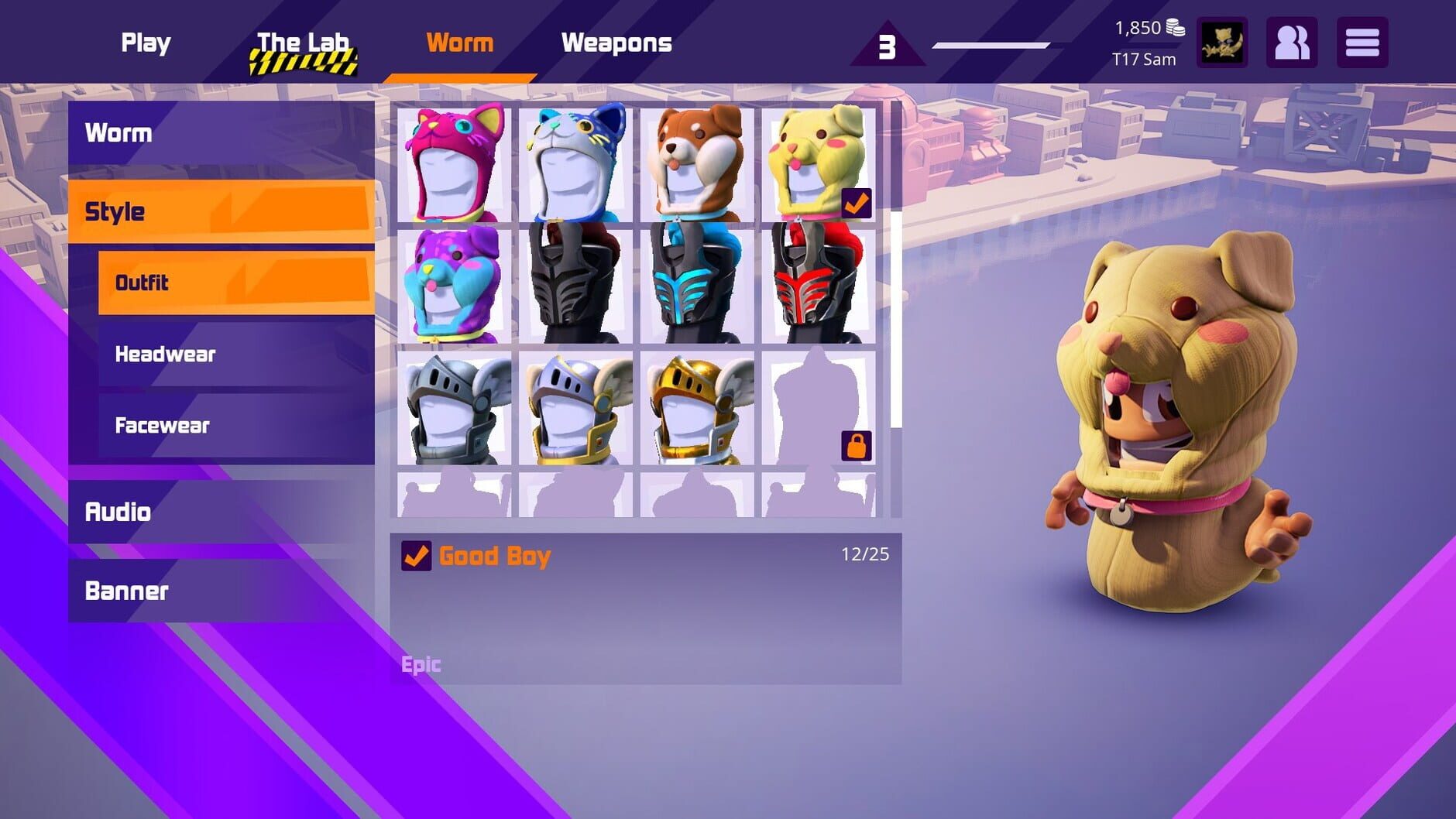 Screenshot for Worms Rumble: Cats & Dogs Double Pack