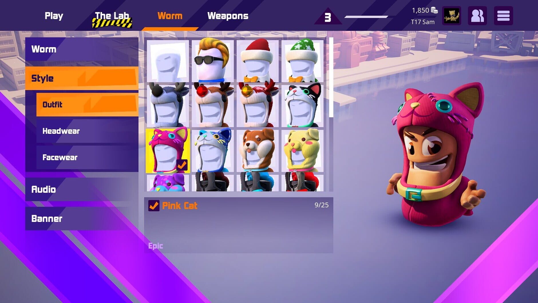 Screenshot for Worms Rumble: Cats & Dogs Double Pack