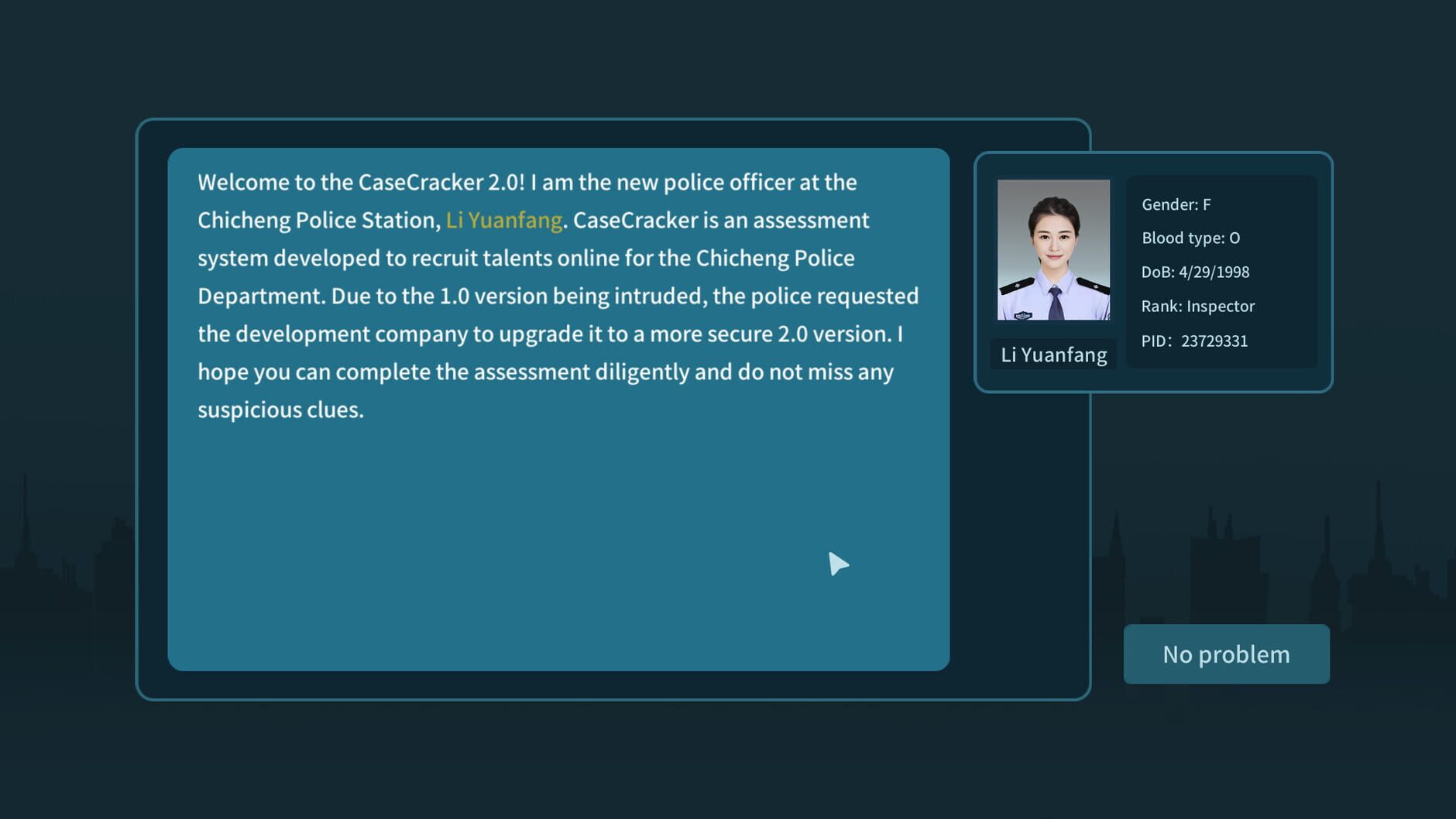 Screenshot for CaseCracker2