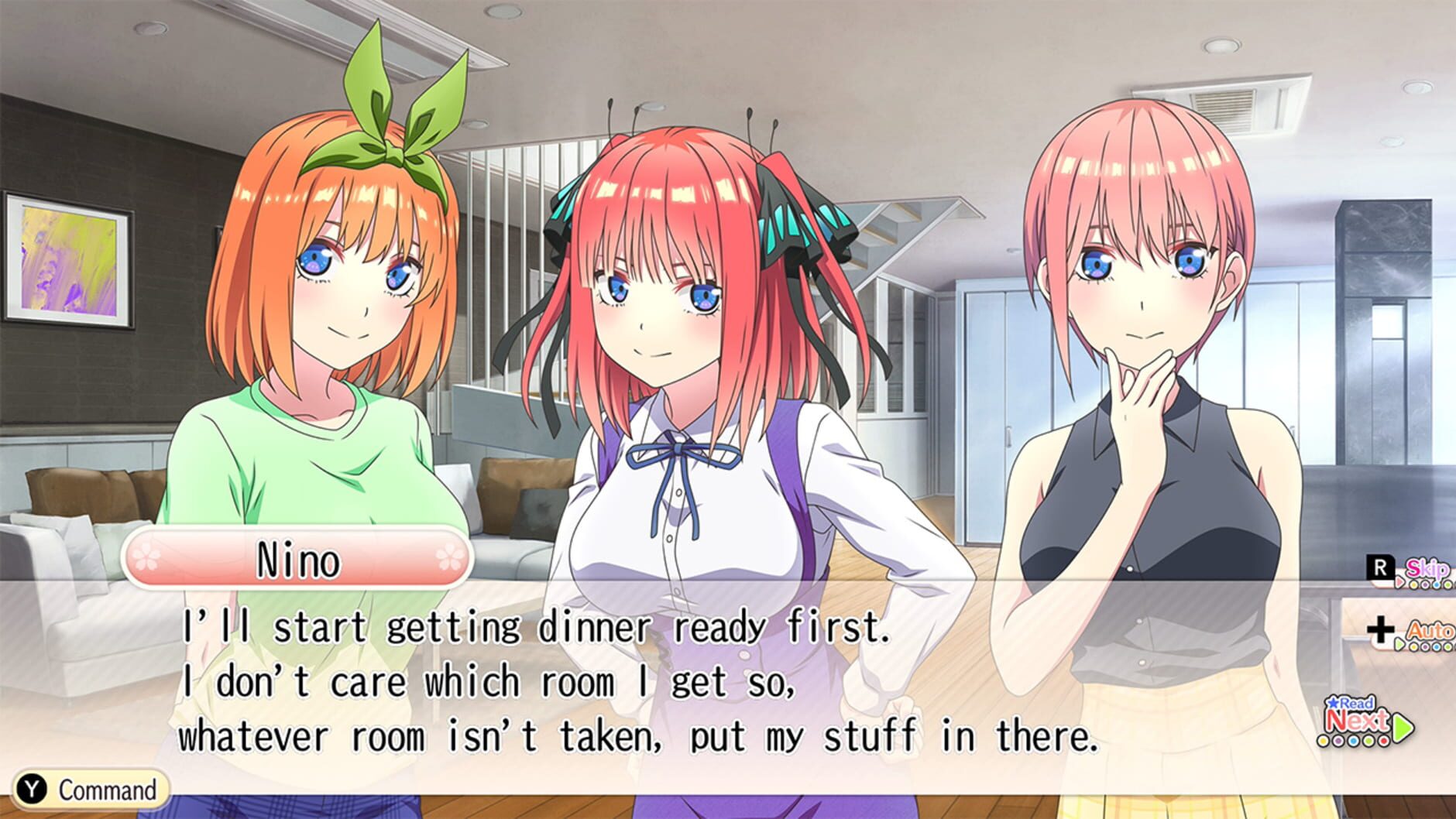 Screenshot for The Quintessential Quintuplets: Memories of a Quintessential Summer