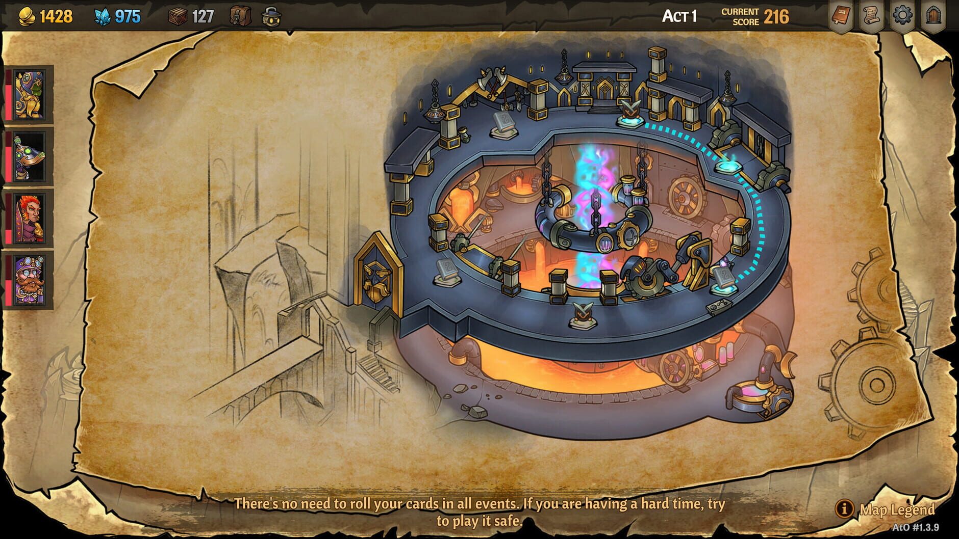 Screenshot for Across the Obelisk: The Obsidian Uprising