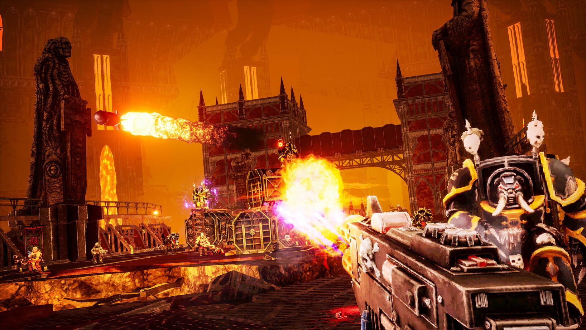 Screenshot for Warhammer 40,000: Boltgun - Forges of Corruption