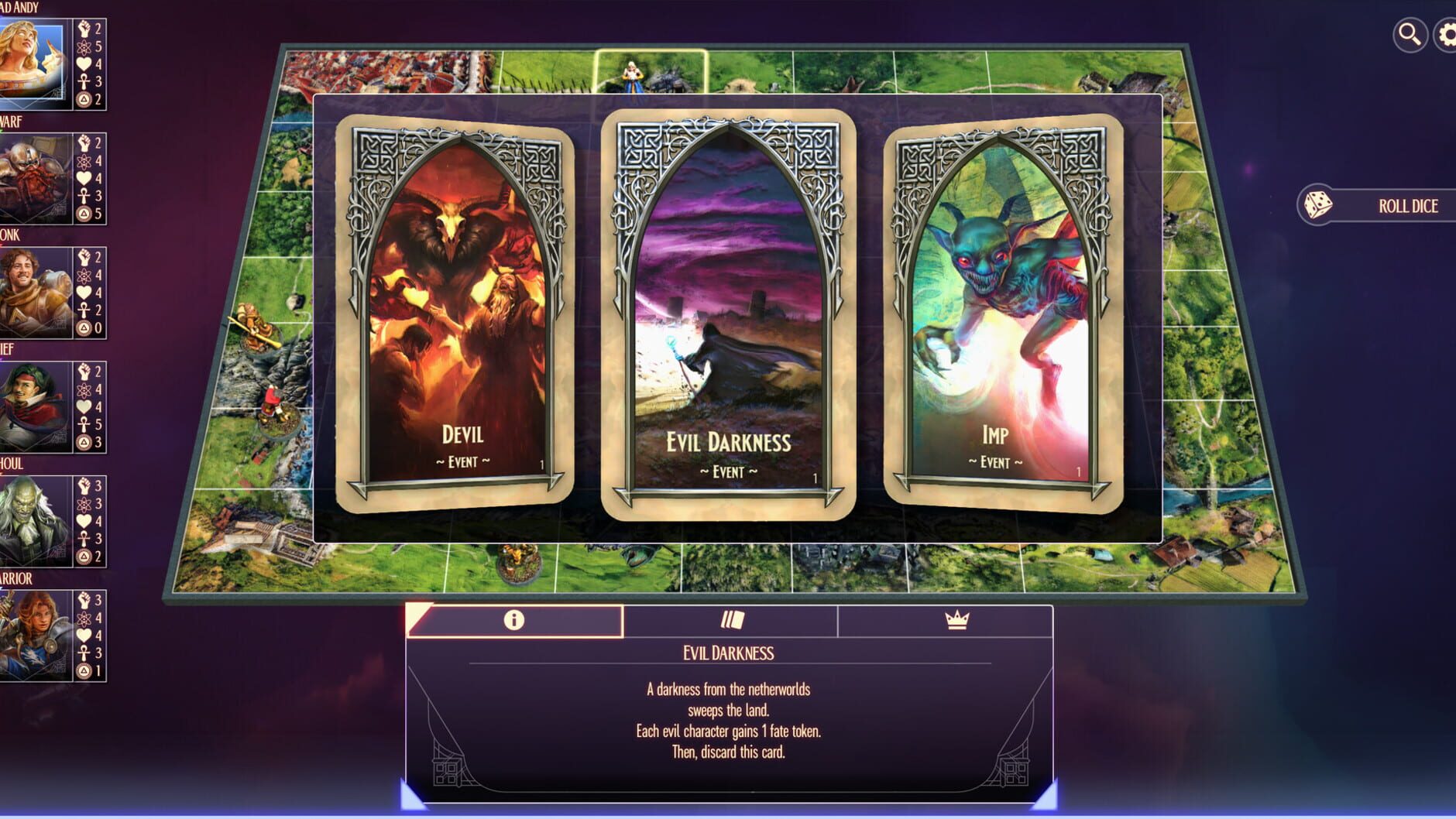 Screenshot for Talisman: Digital 5th Edition