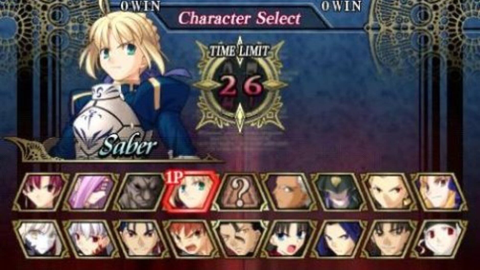 Screenshot for Fate/unlimited codes