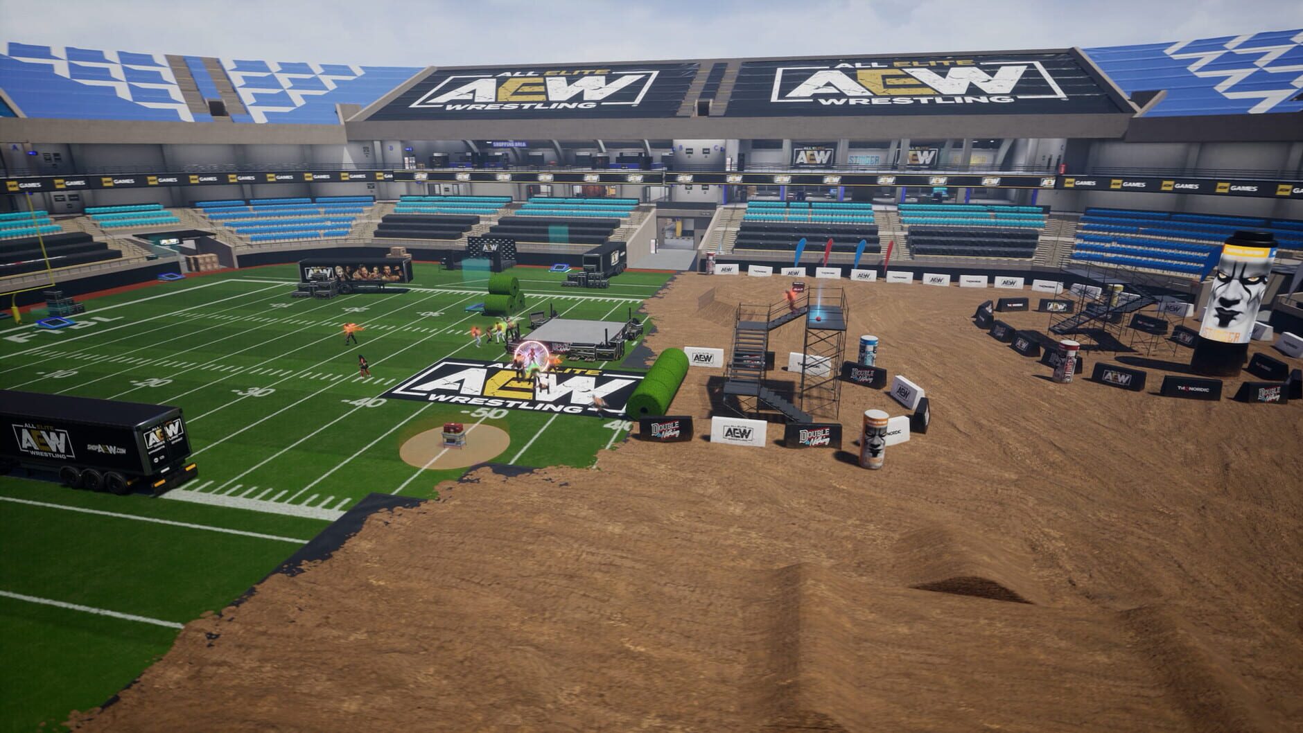 Screenshot for All Elite Wrestling: Fight Forever - Season Pass 4