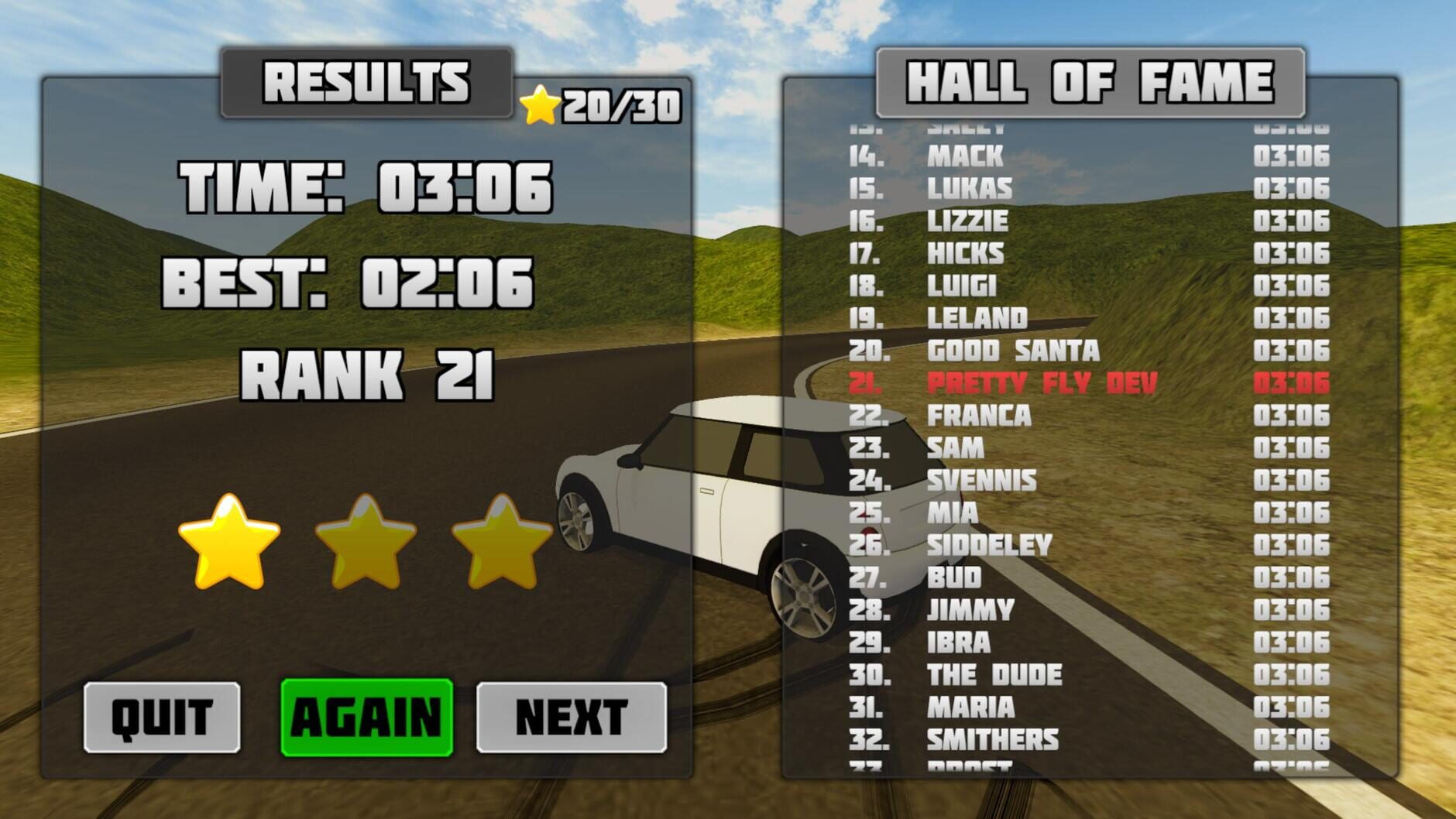 Screenshot for Traffic Race 3D 2