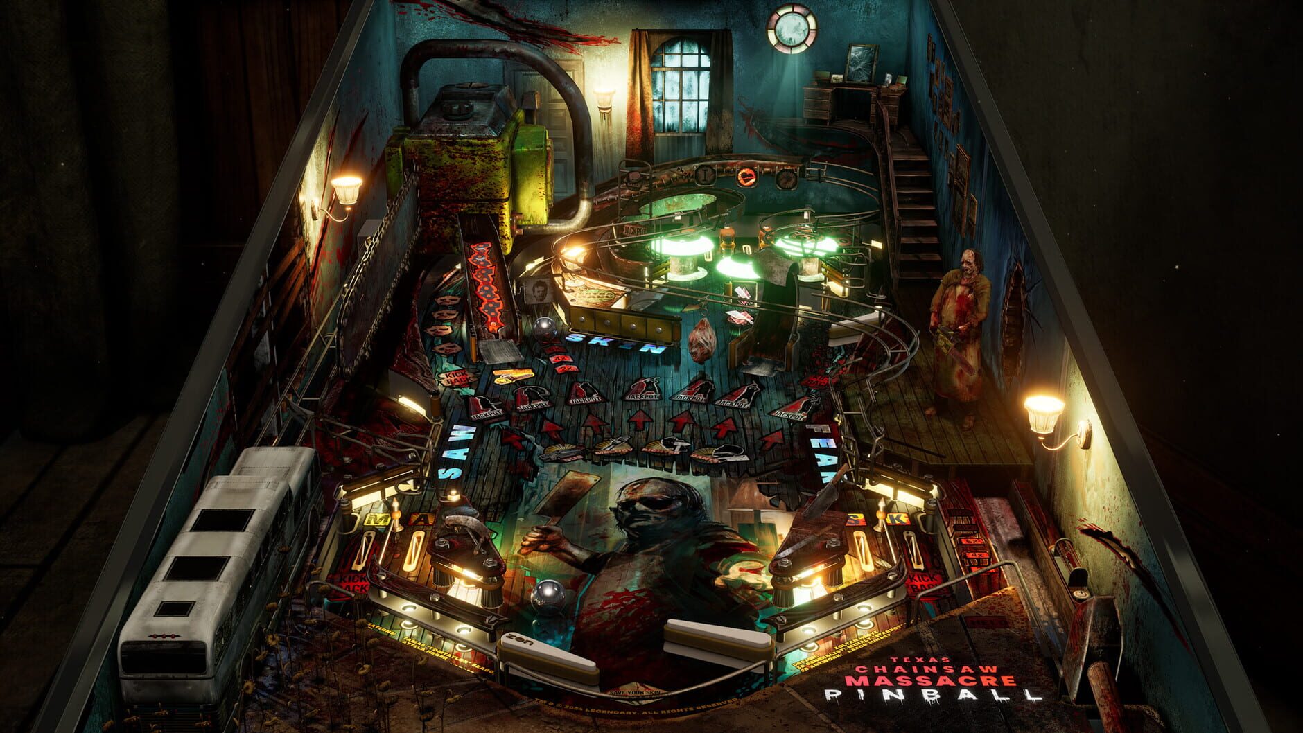 Screenshot for Pinball M: Texas Chainsaw Massacre Pinball